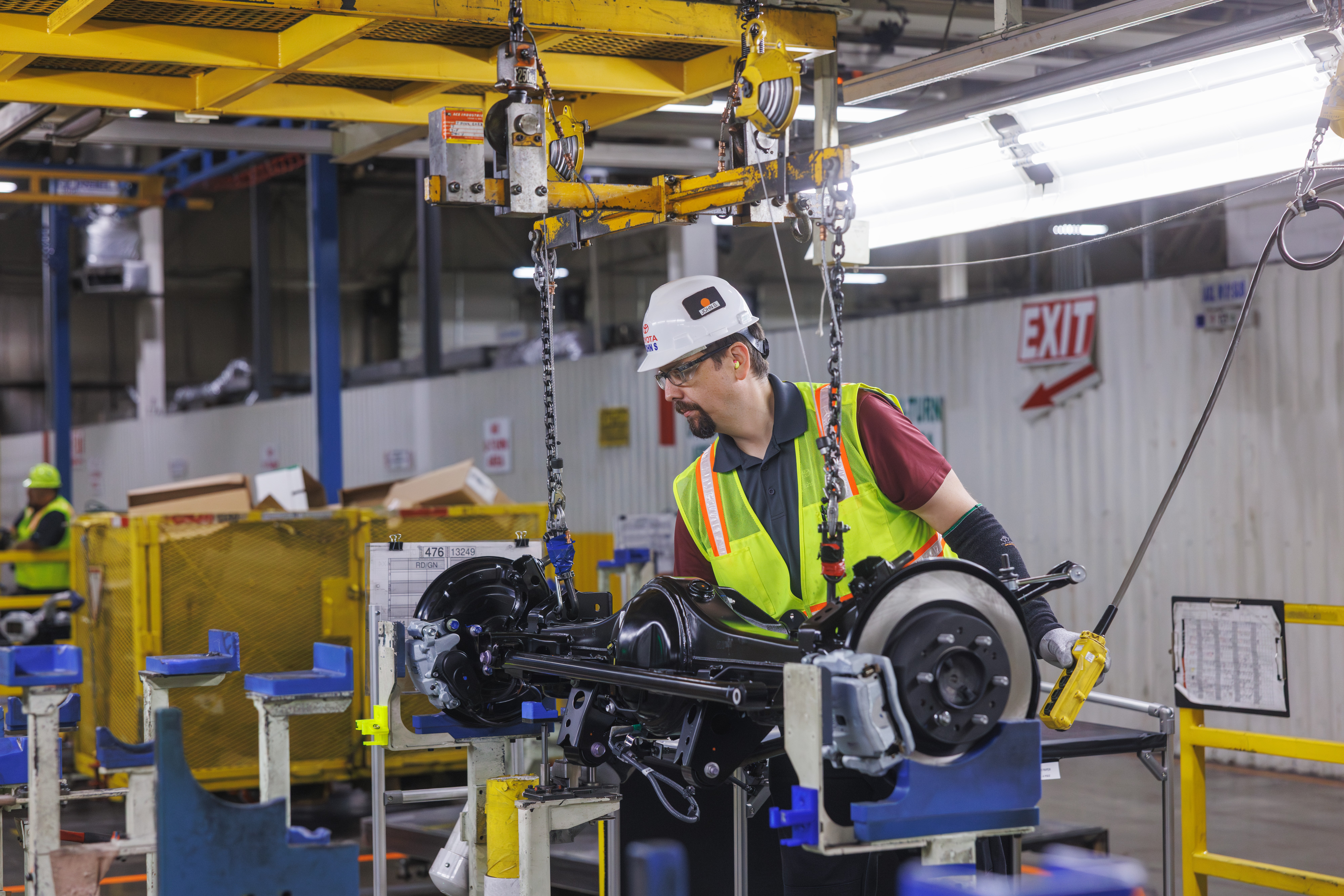 Toyota opens South San Antonio axle plant for tour, hiring