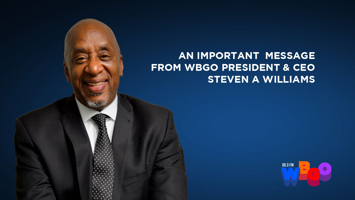 WBGO's President and CEO Steven A. Williams responds to