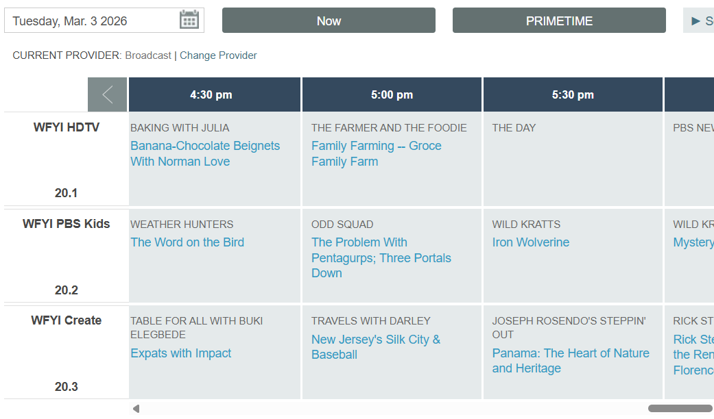 Timetable Examples Tv Televised Schedule 1600x2300