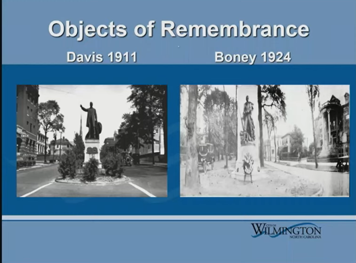 After 6-1 vote, Wilmington settles with Daughters of the Confederacy to  permanently remove downtown statues | WUNC