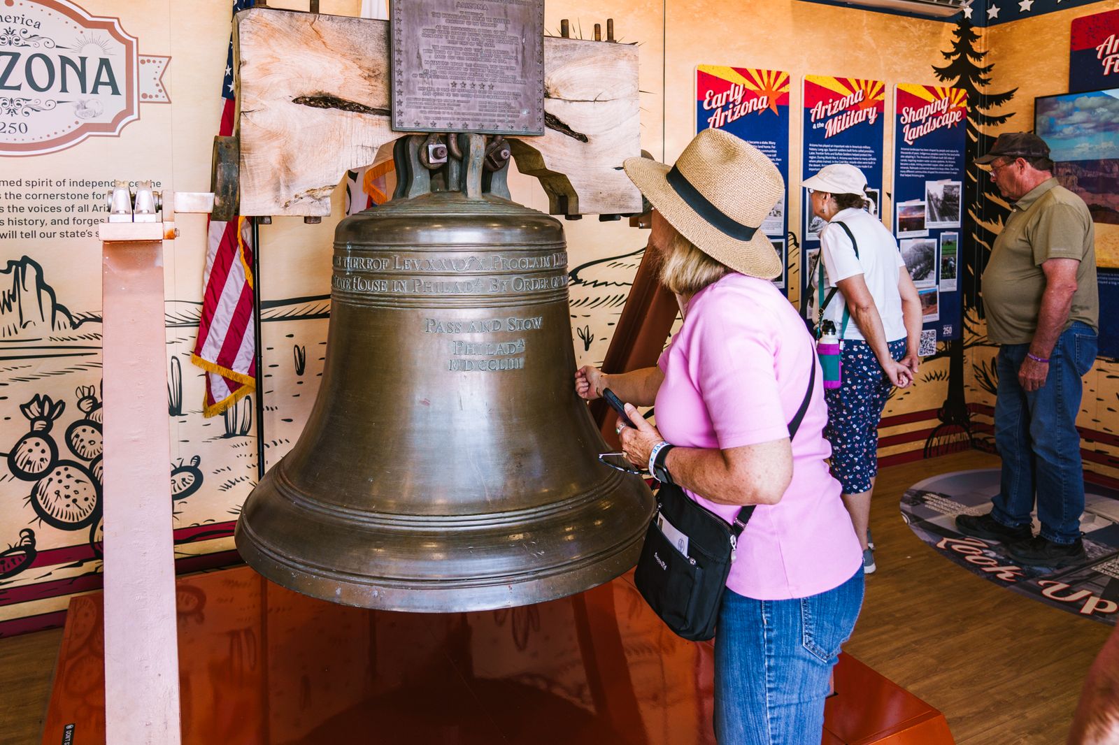 Arizona's Liberty Bell replica is on the road to celebrate the