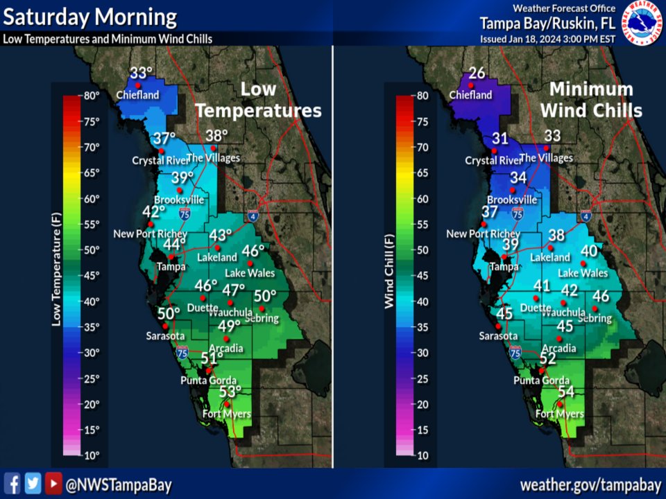 Cold weather shelters opening ahead of frigid conditions in Tampa