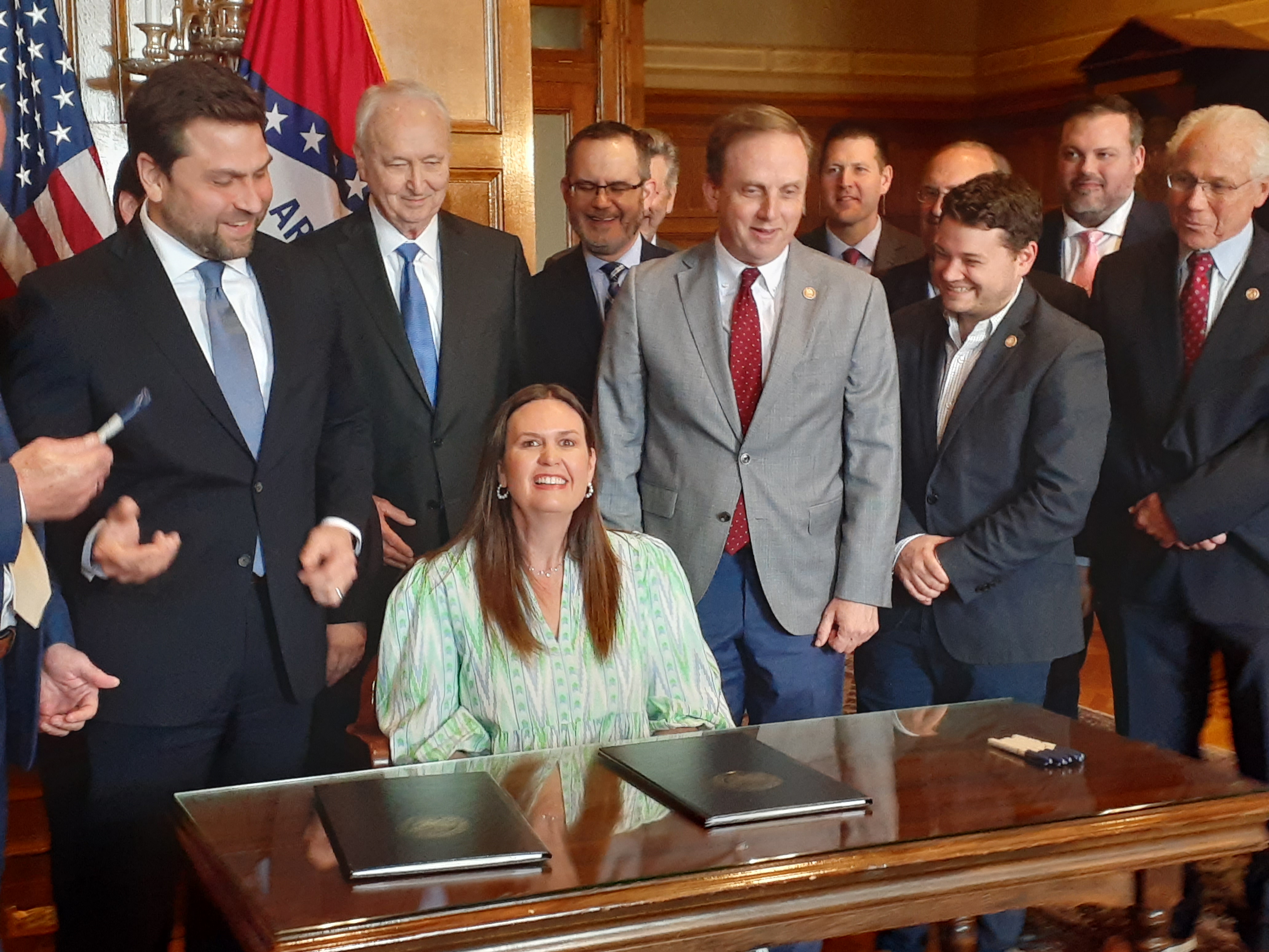 Arkansas governor signs tax cut bill into law