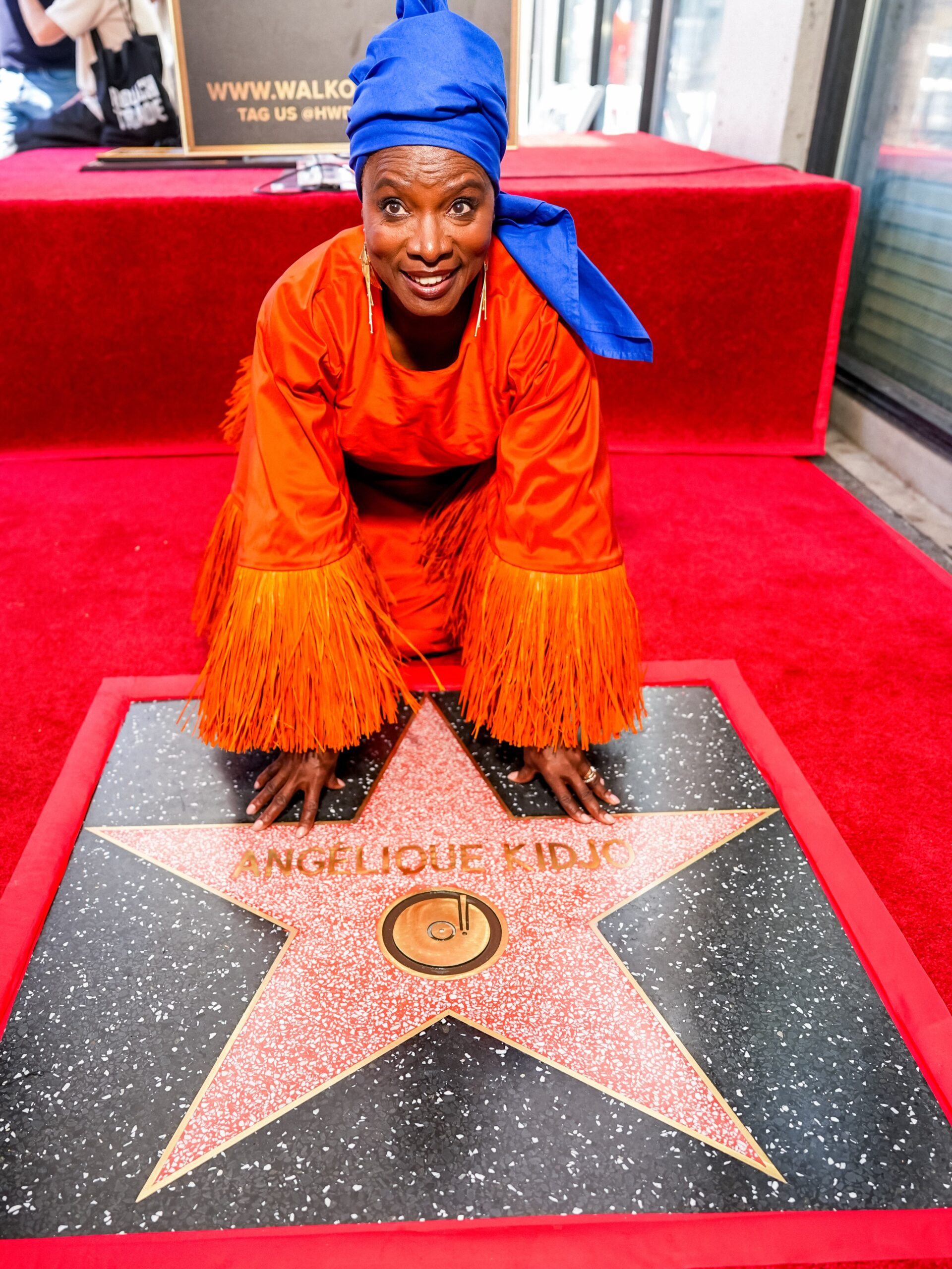 Angélique Kidjo makes history with star on Hollywood Walk of Fame