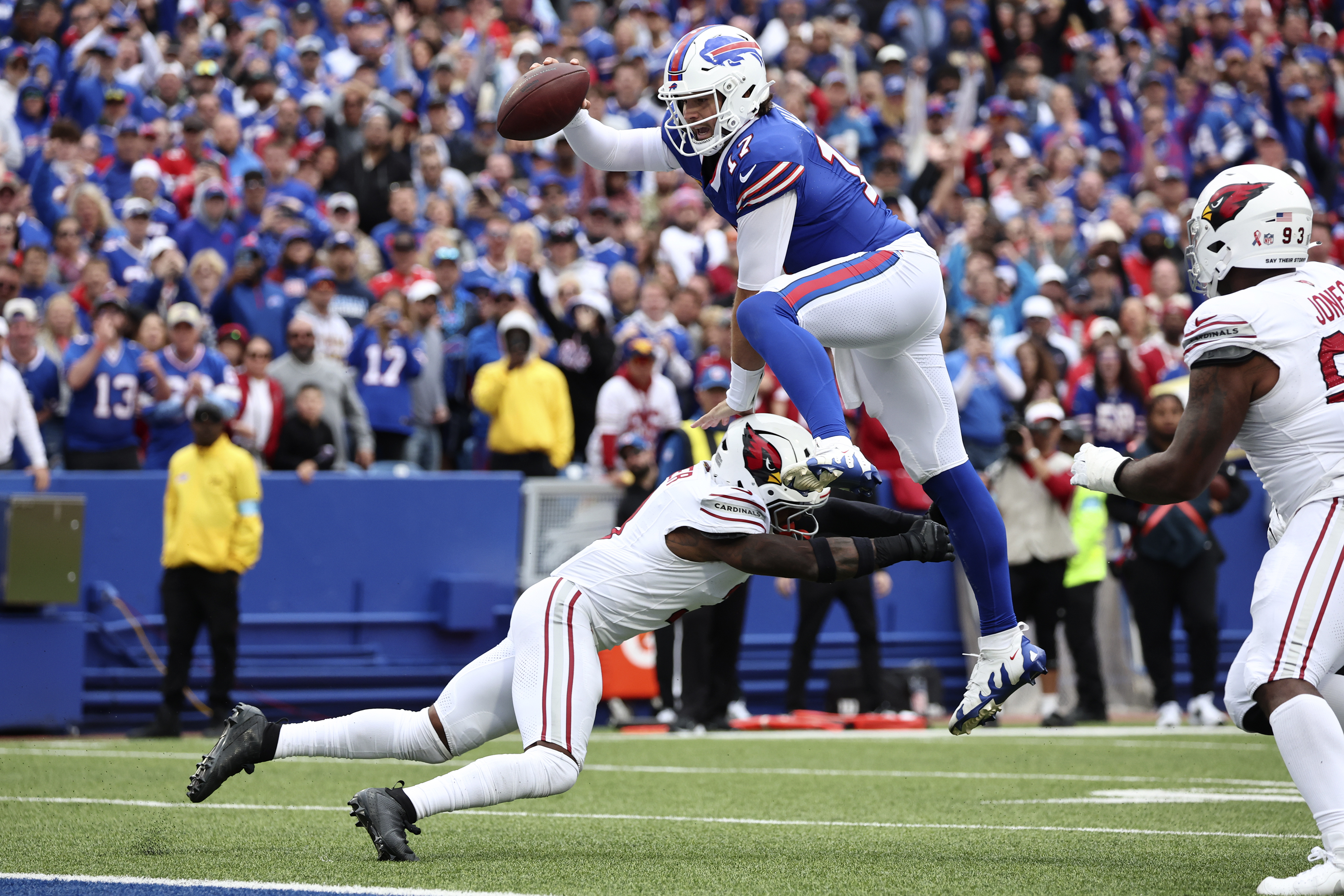 Josh Allen (Foto: AP Photo/Jeffrey T. Barnes)