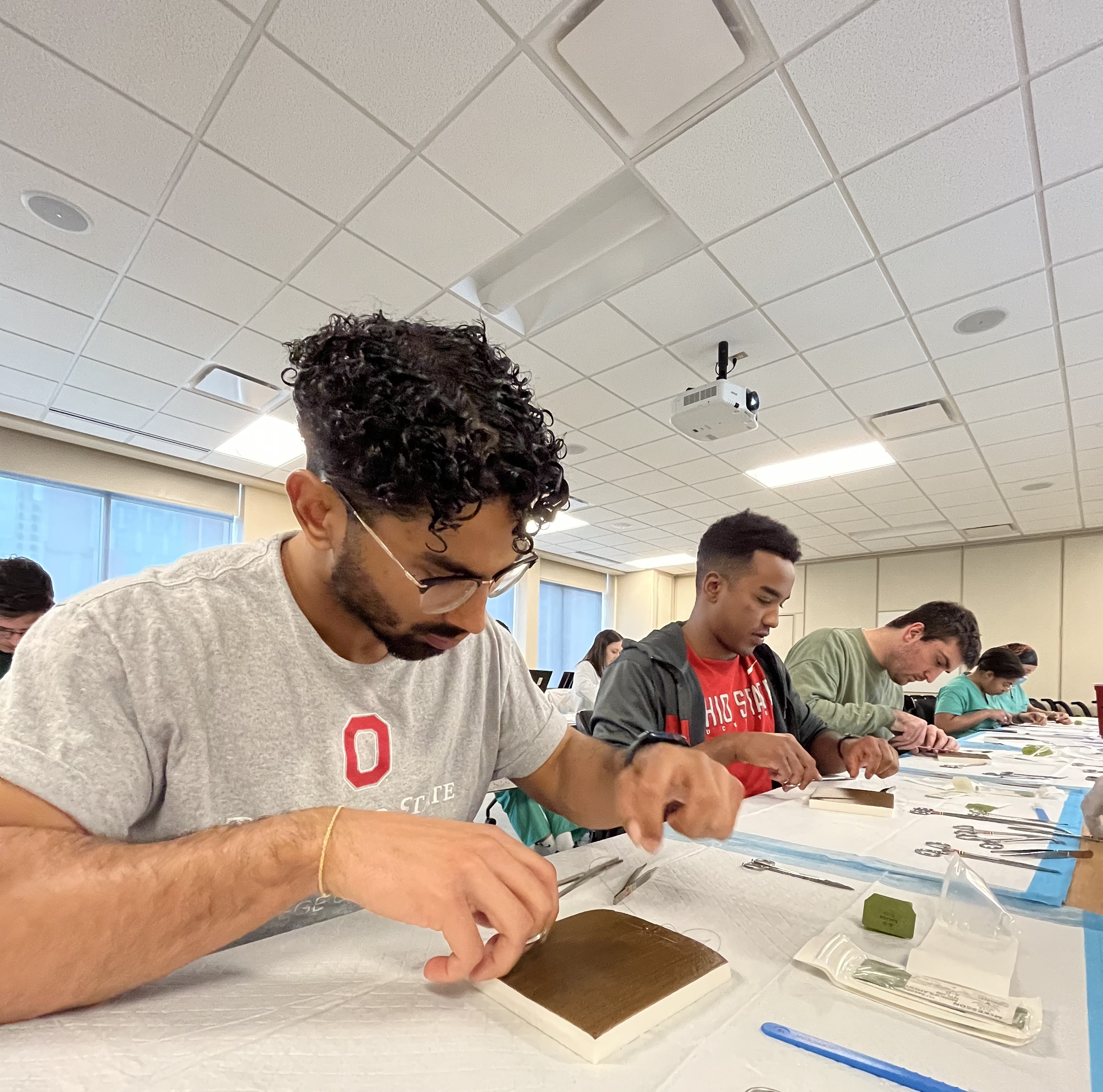 Ohio State medical students training on equipment with diverse skin tones - Vimarsana News