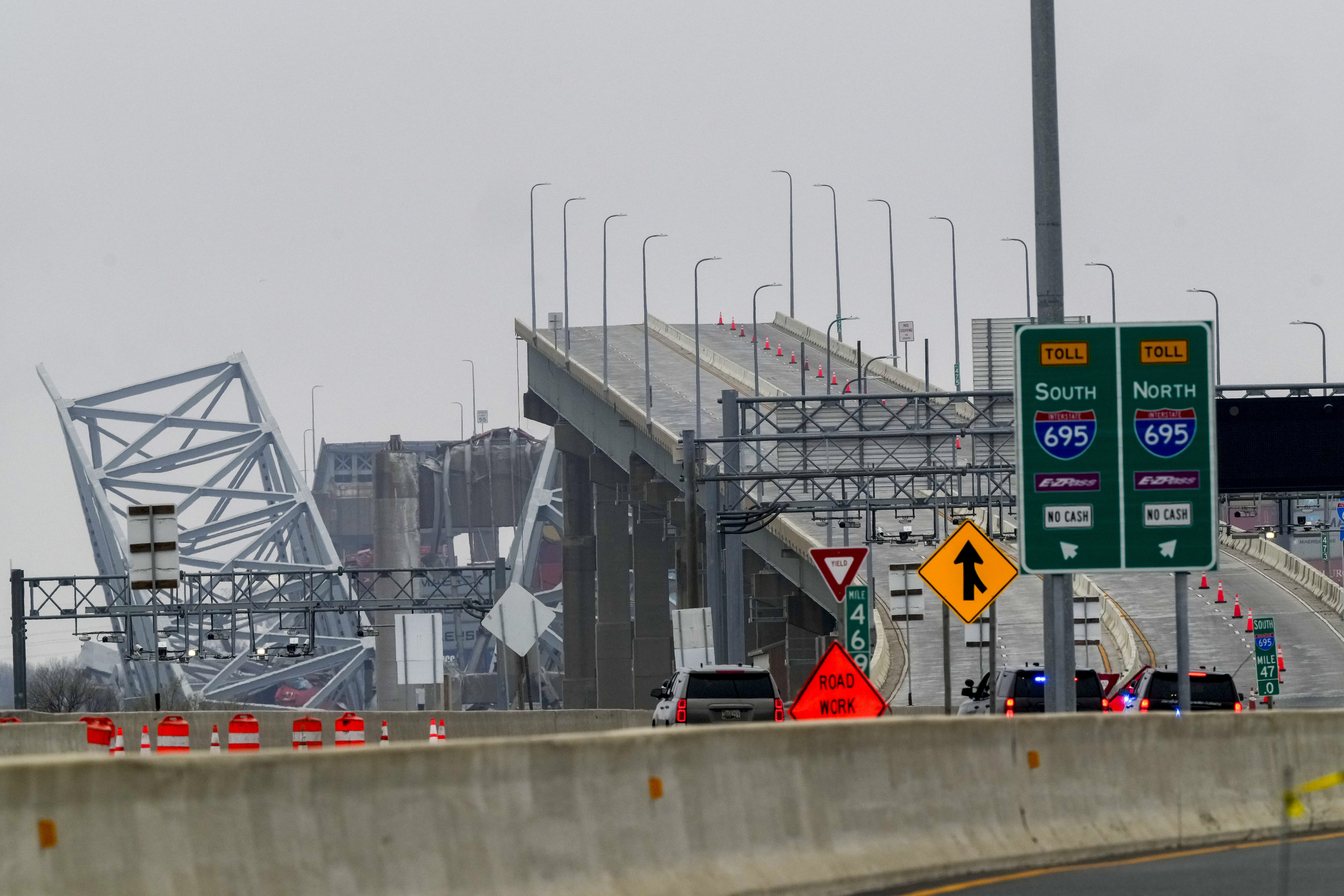 MAJOR 拒否 Baltimore County seeks aid as Key Bridge detours wreck Dundalk