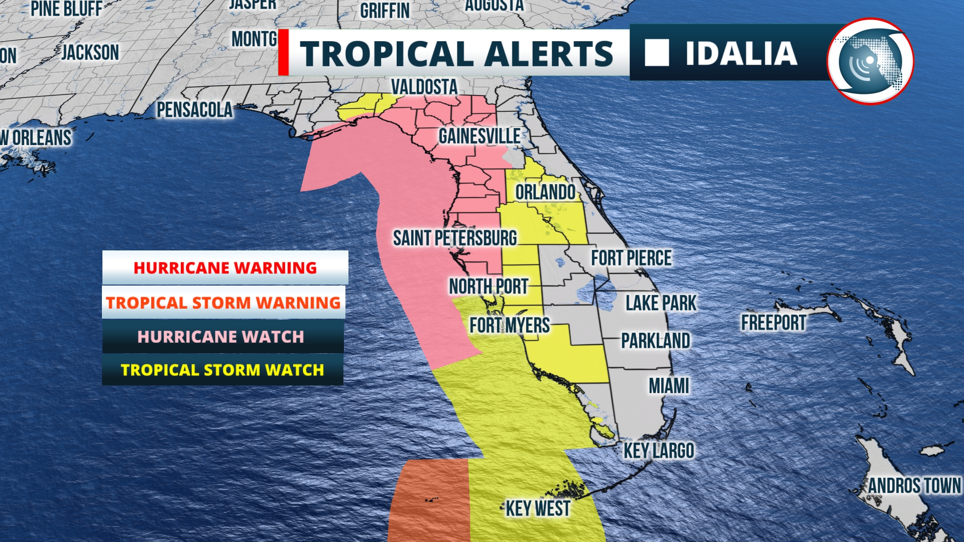 Idalia Expected To Hit Florida As A Major Hurricane Wednesday 