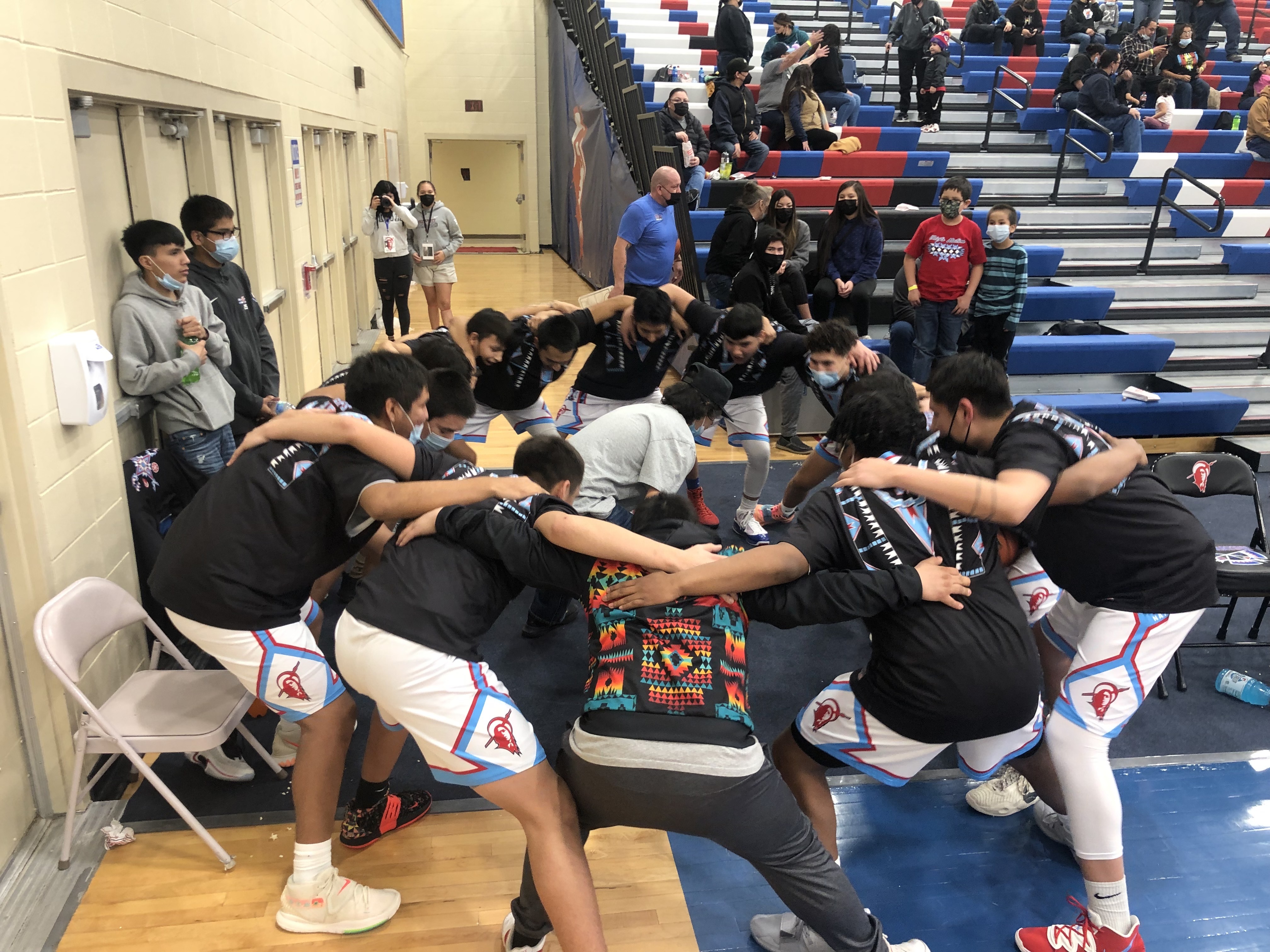 Wind River Reservation COVID-19 protocols keep student-athletes in class  and on the court | Wyoming Public Media
