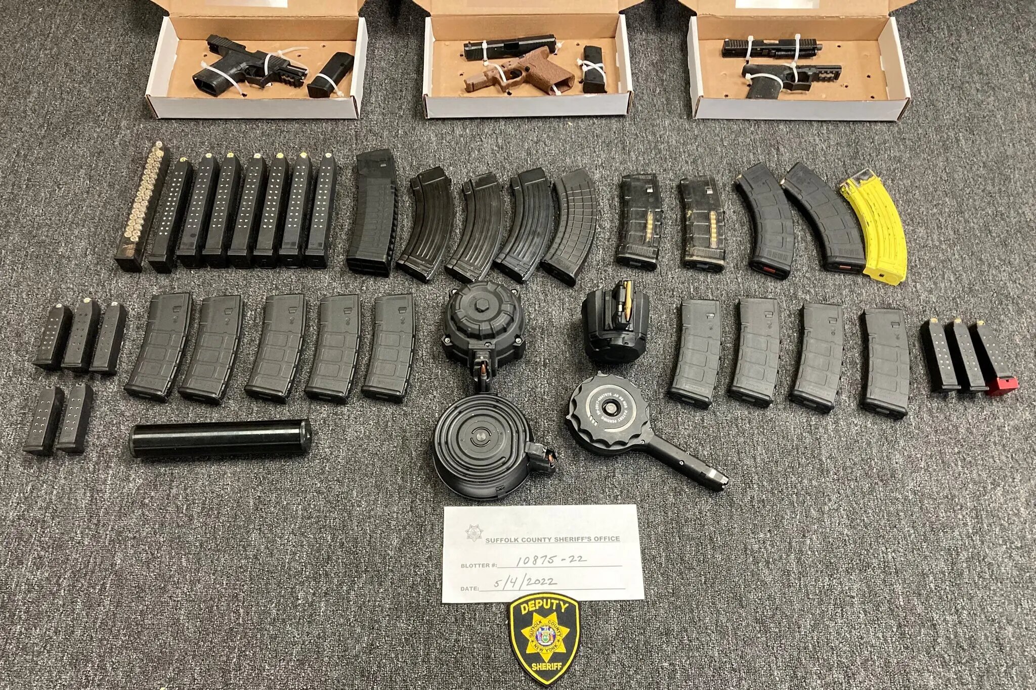 Suffolk County seized 160 guns under red flag law, more than any other  county in New York
