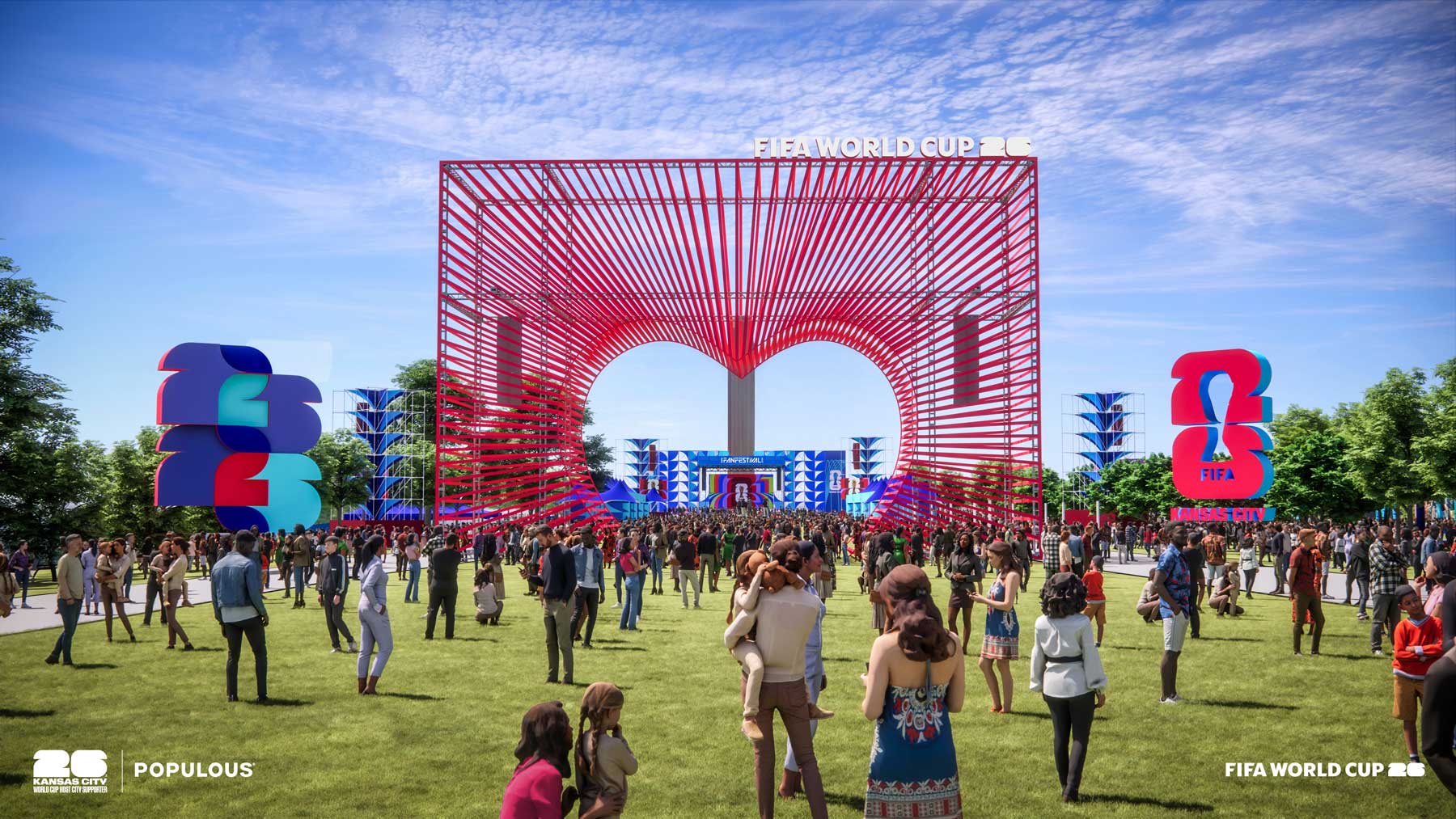 Kansas City unveils first look at World Cup fan fest. Spoiler