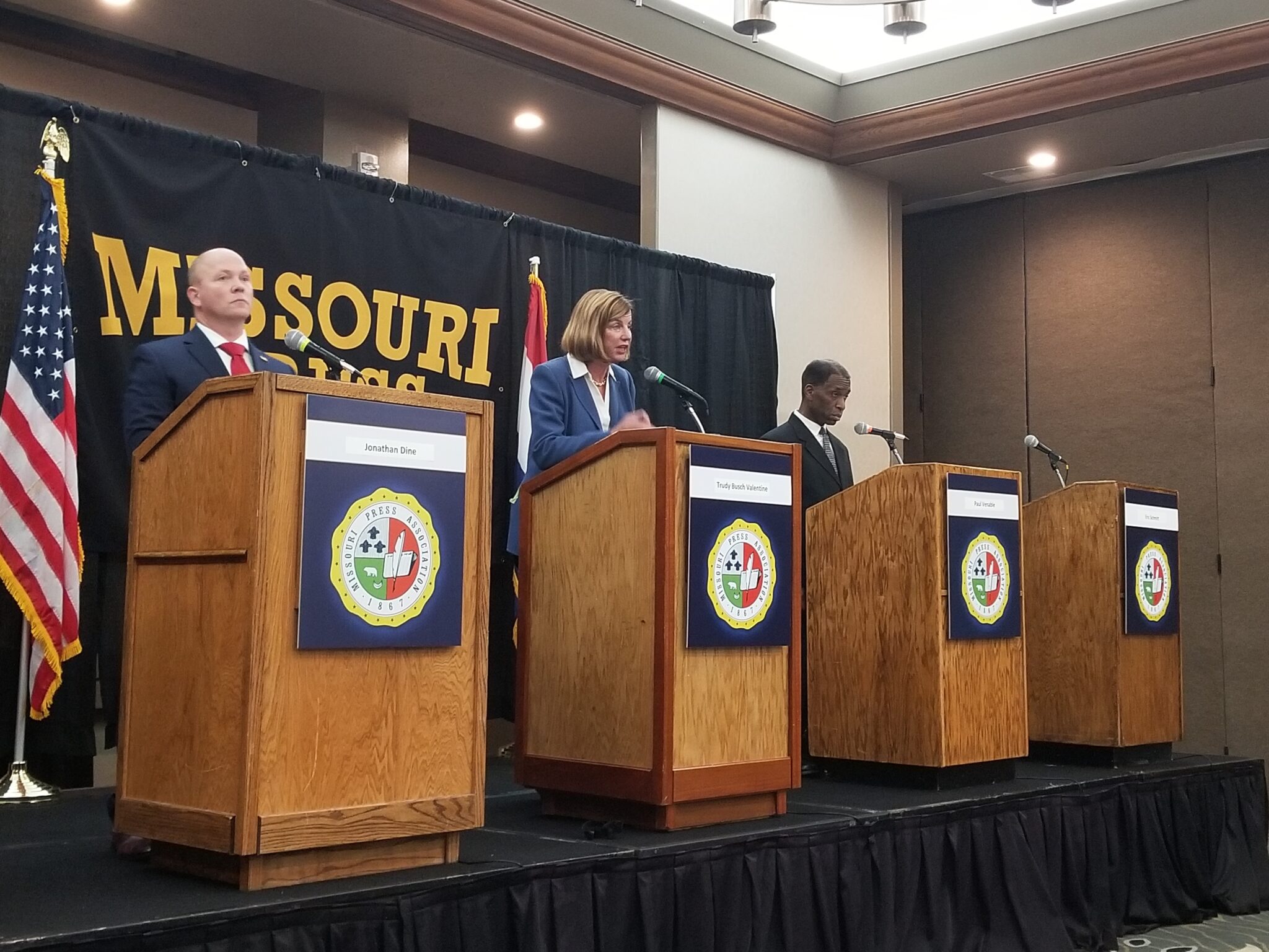Trudy Busch Valentine warns democracy is in 'crisis' while Eric Schmitt skips U.S. Senate debate - Vimarsana News