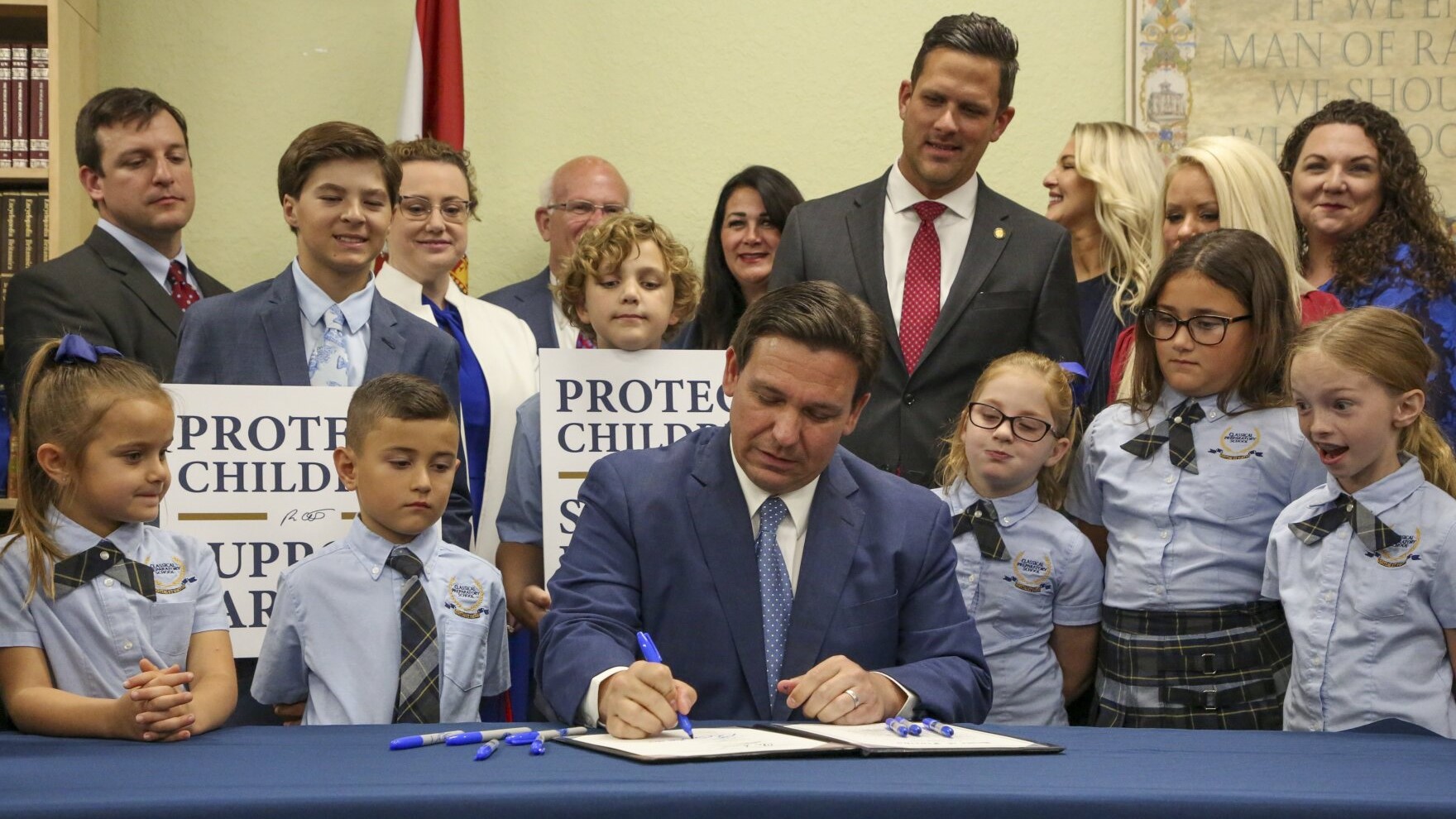 New 'parental rights' school law draws quick legal challenge - Vimarsana News