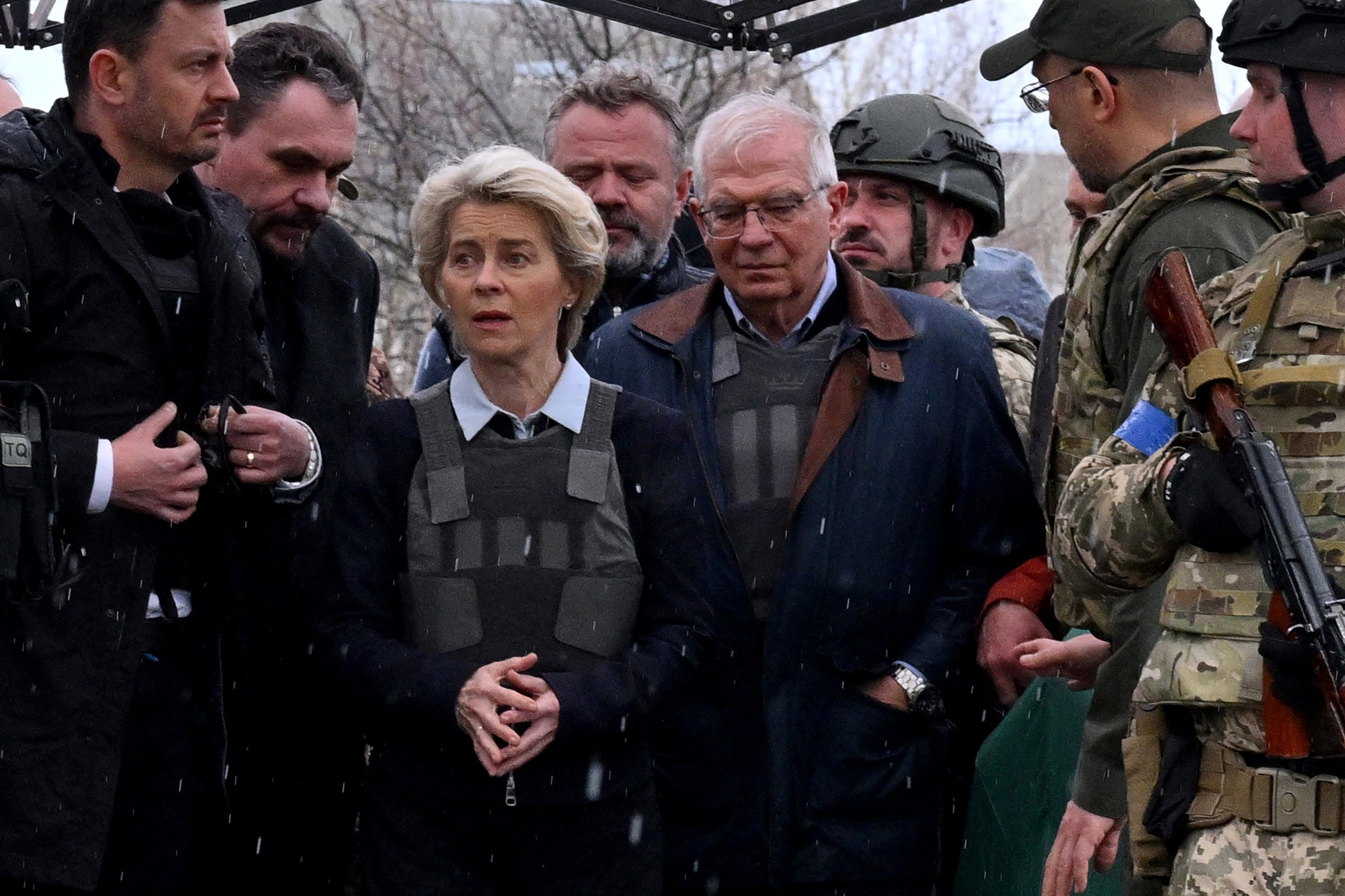 War in Ukraine live updates: Russian rocket kills at least 50 people as they were trying to evacuate, Ukraine says | NPR