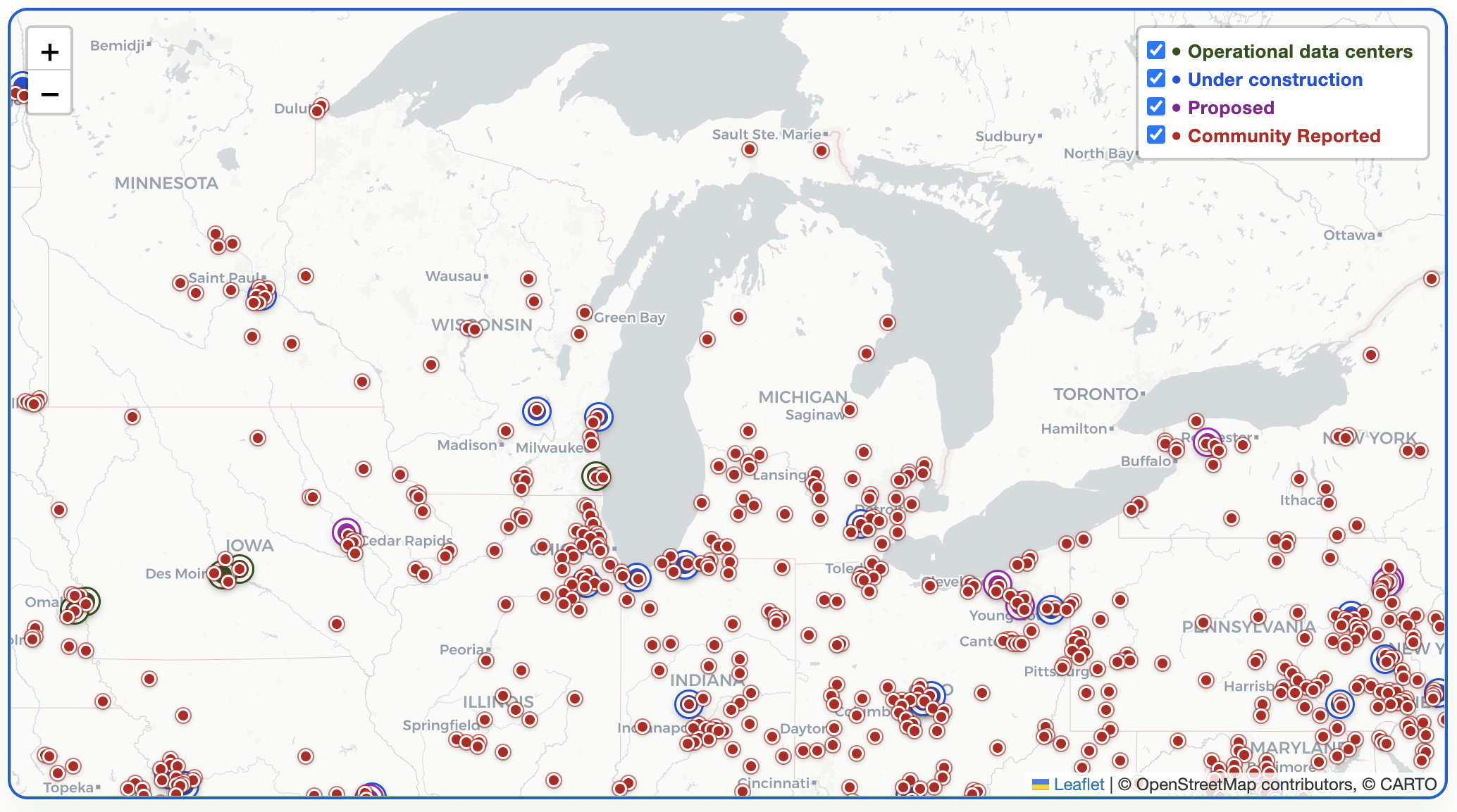 Erin Brockovich map lets Michiganders track and report data center