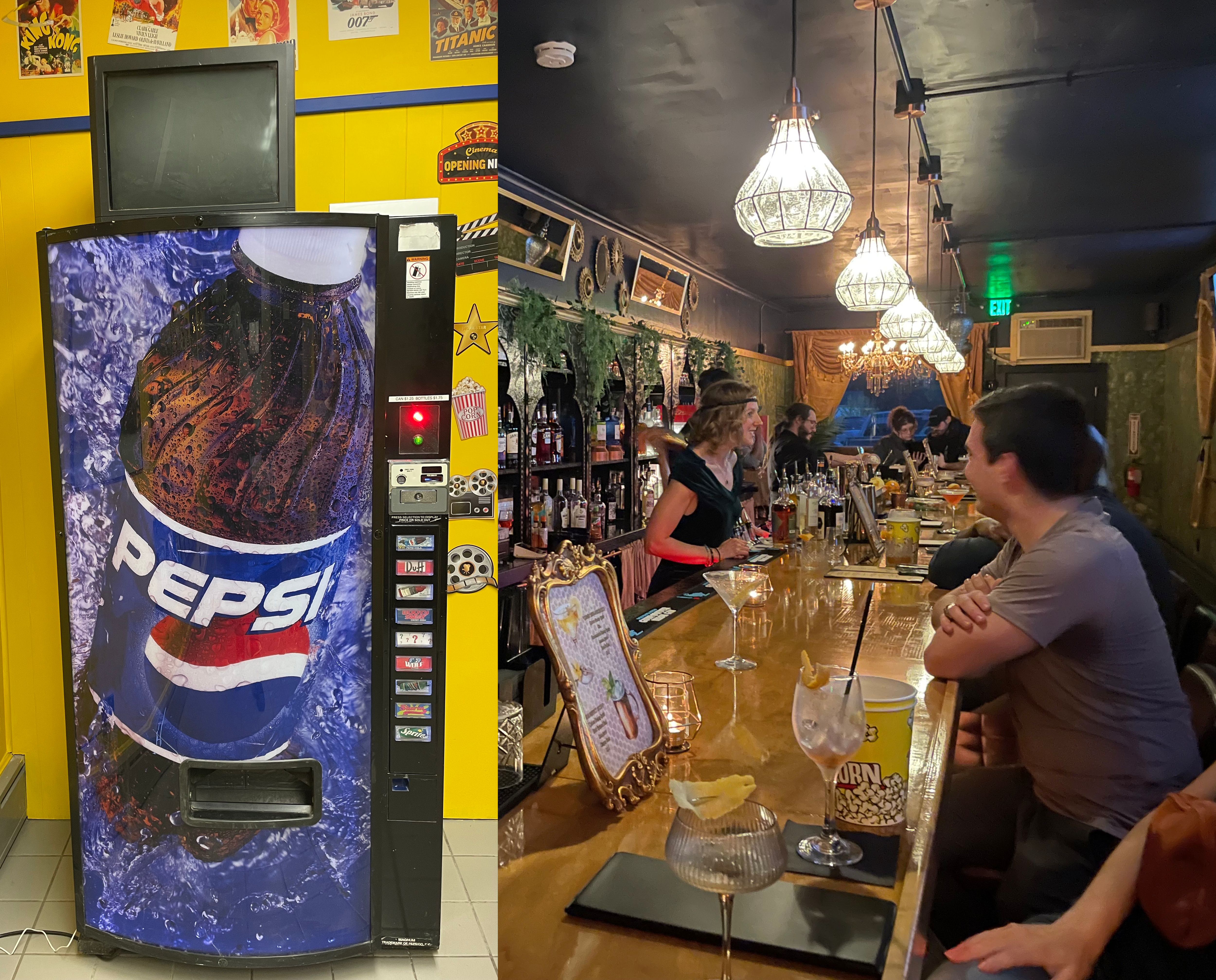 Inside a CT speakeasy disguised as a 90s video store