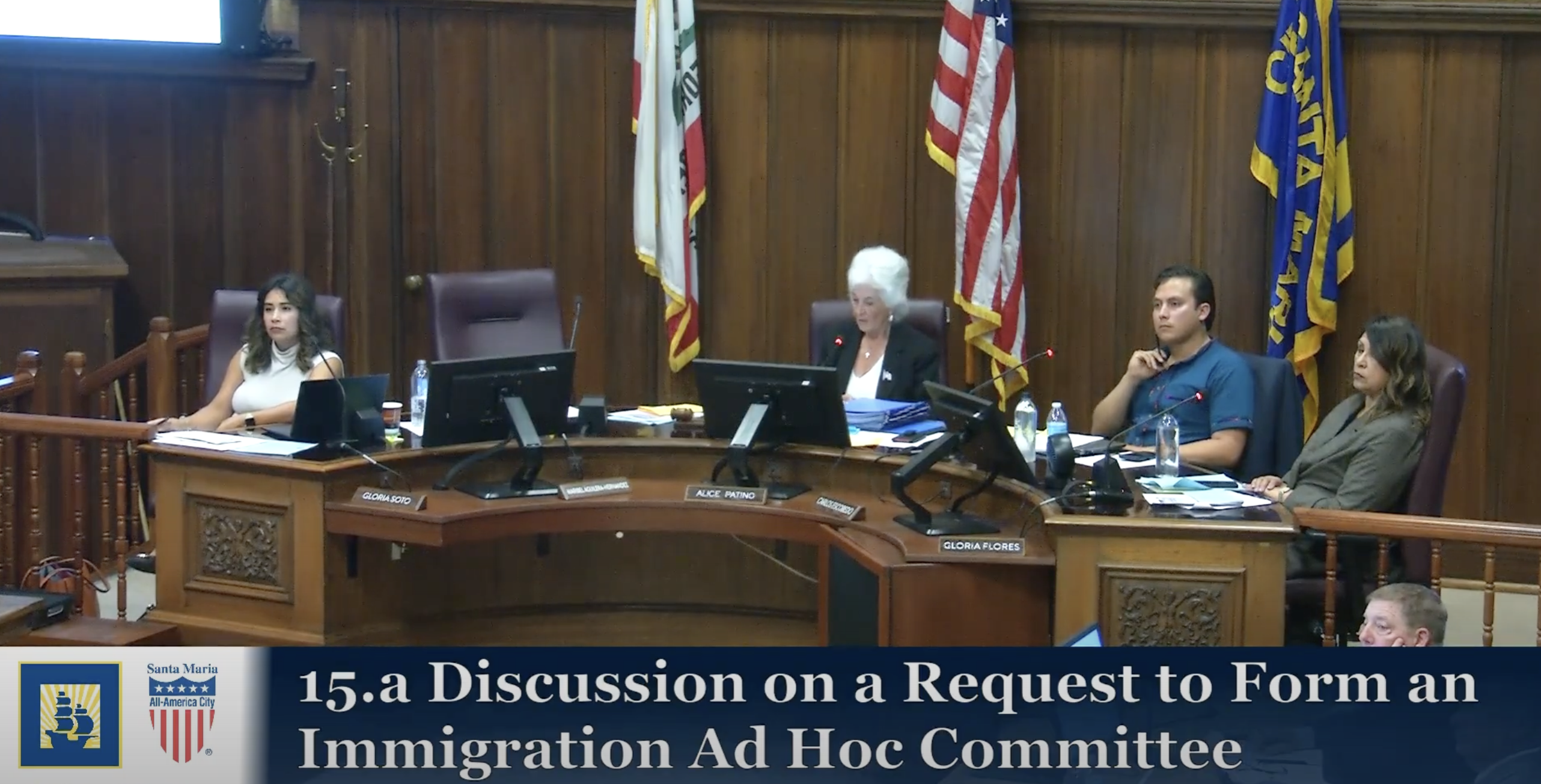 Santa Maria City Council delays immigration committee decision, residents  voice strong opinions