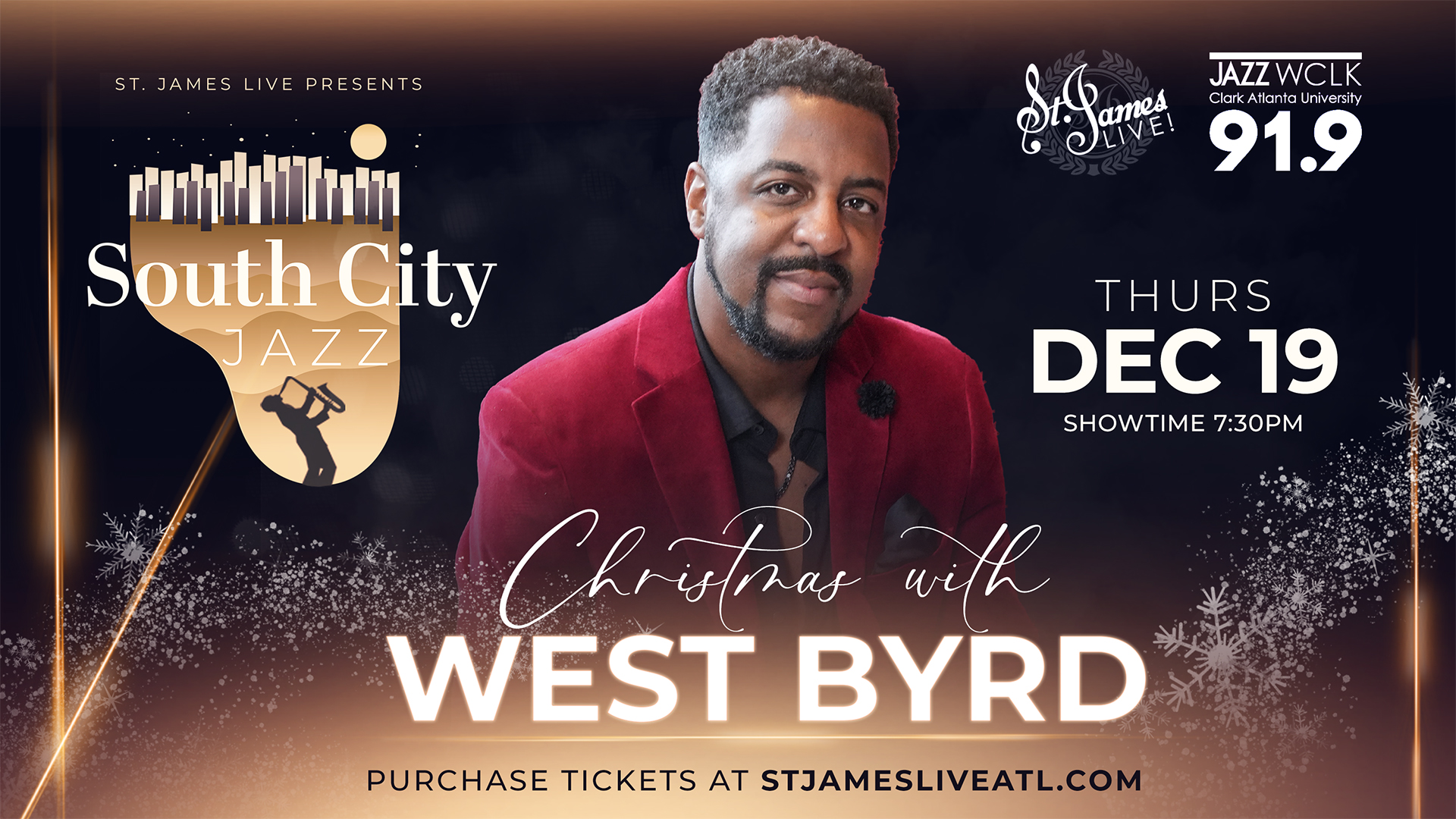 December 19: South City Jazzy Christmas At St. James Live With