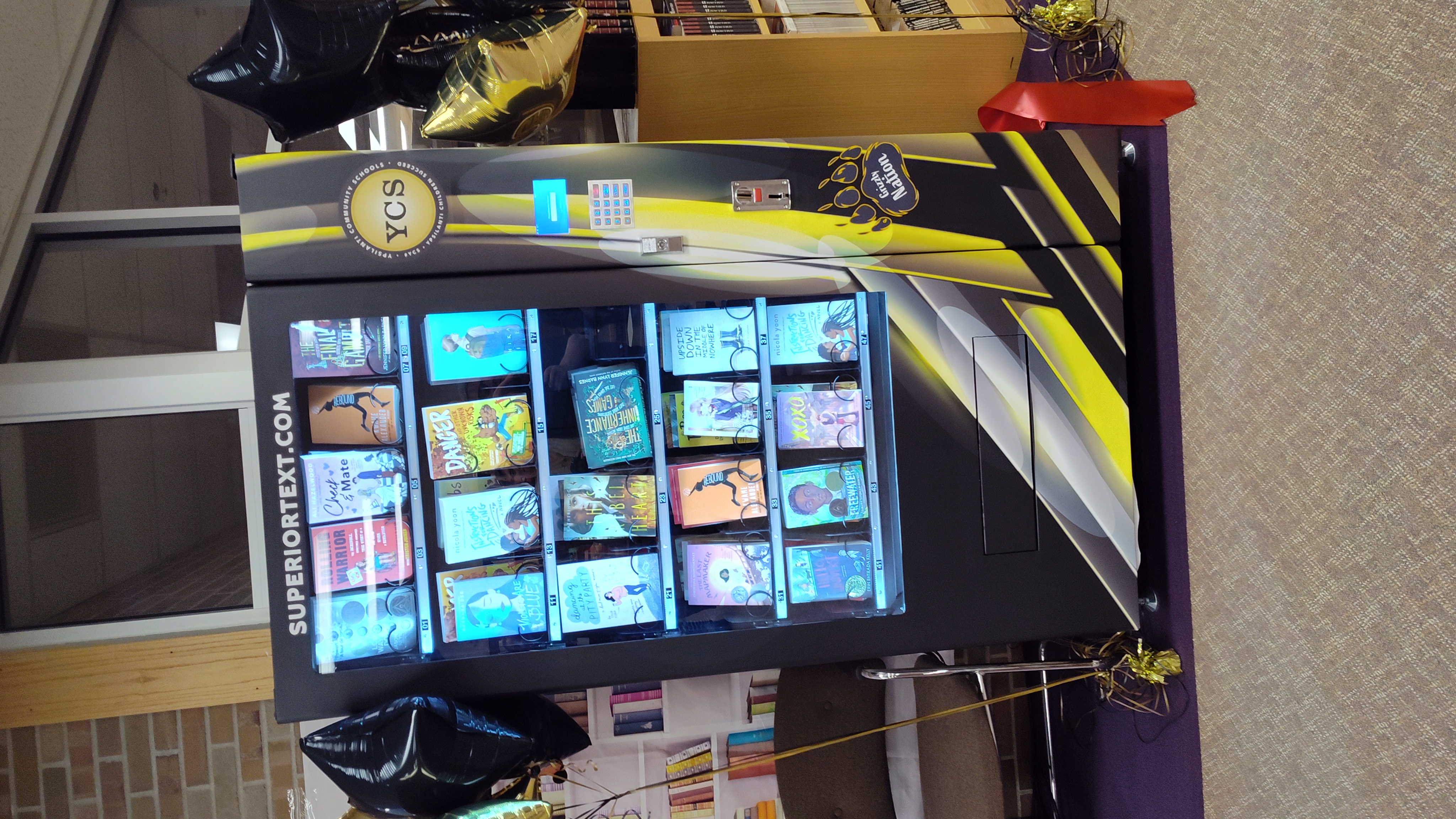 Book vending machines appearing in Ypsilanti Community Schools