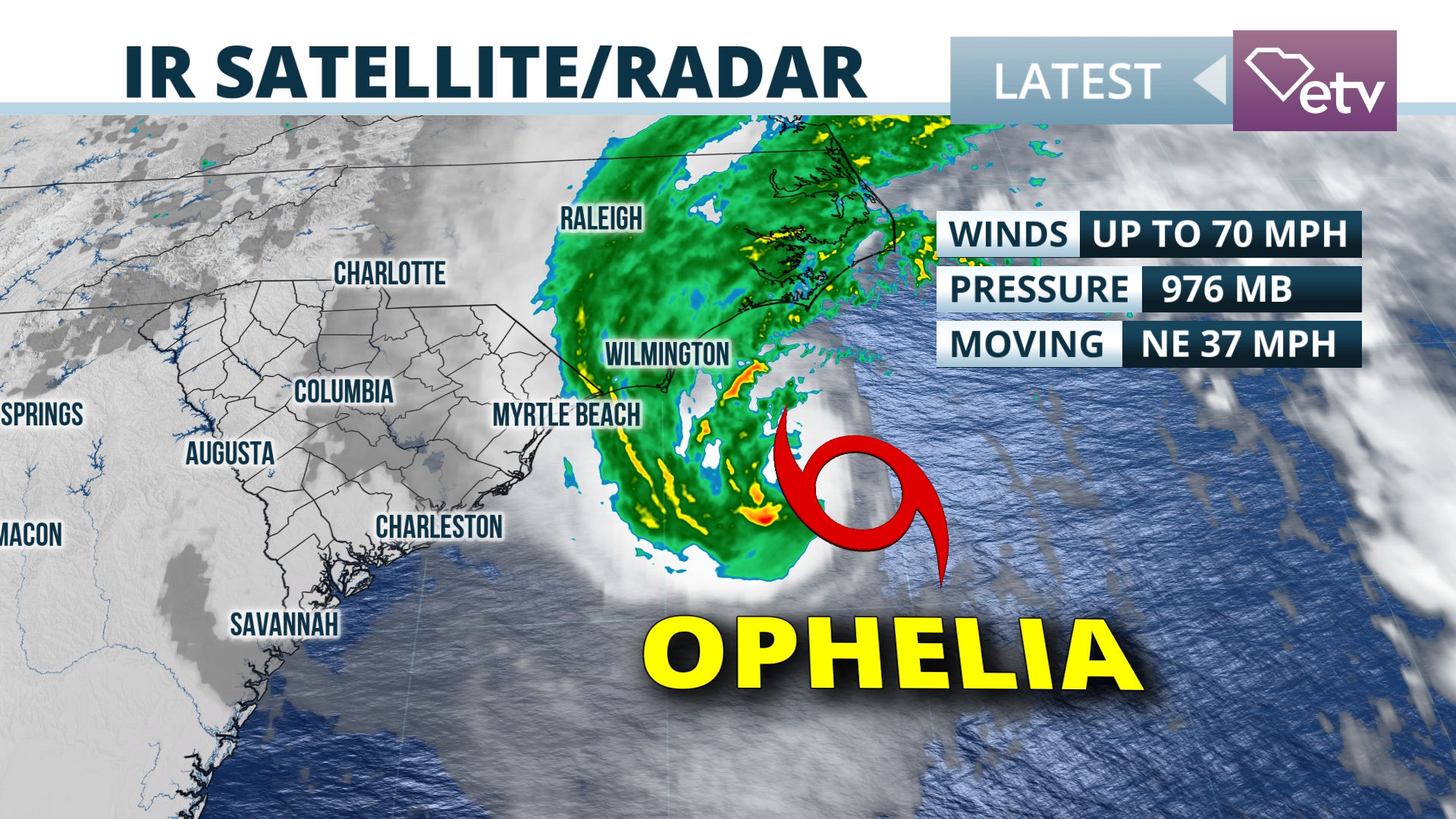 Tropical Storm Ophelia Torrential Rains Bring Flooding To New York