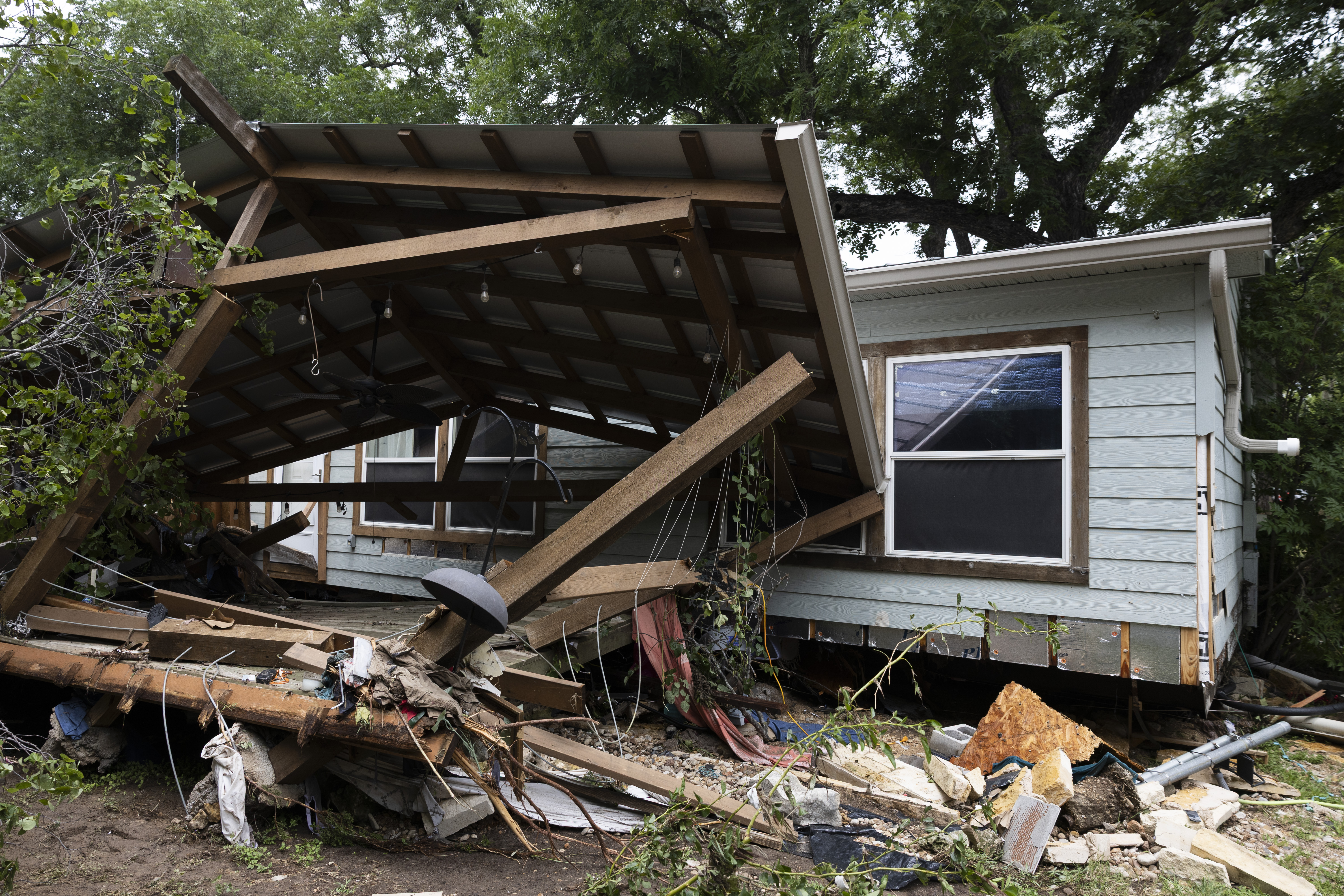 Nearly 200 homes in Travis County were damaged by July flooding
