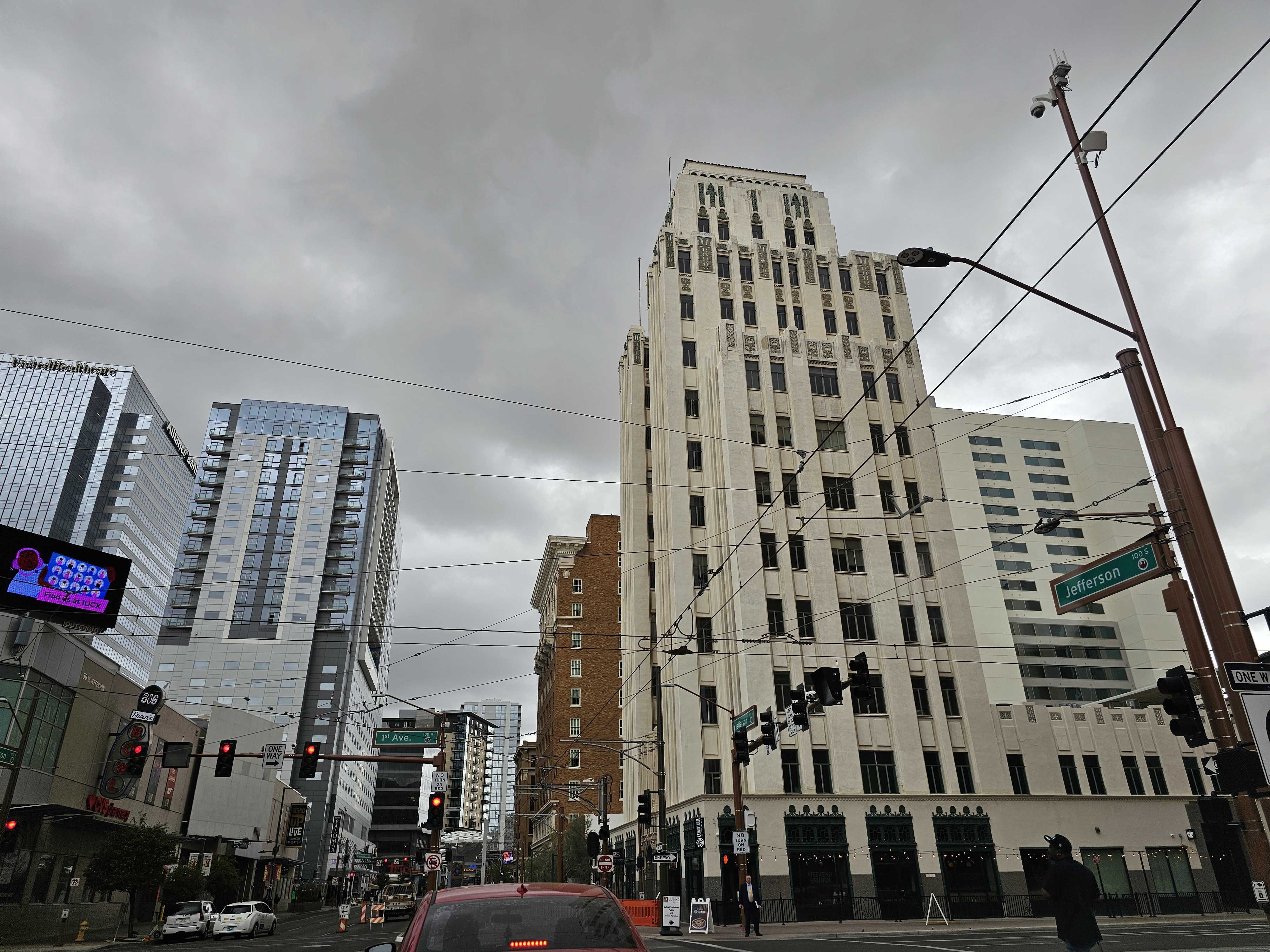 Phoenix Shape Building Historic Downtown Phoenix Buildings