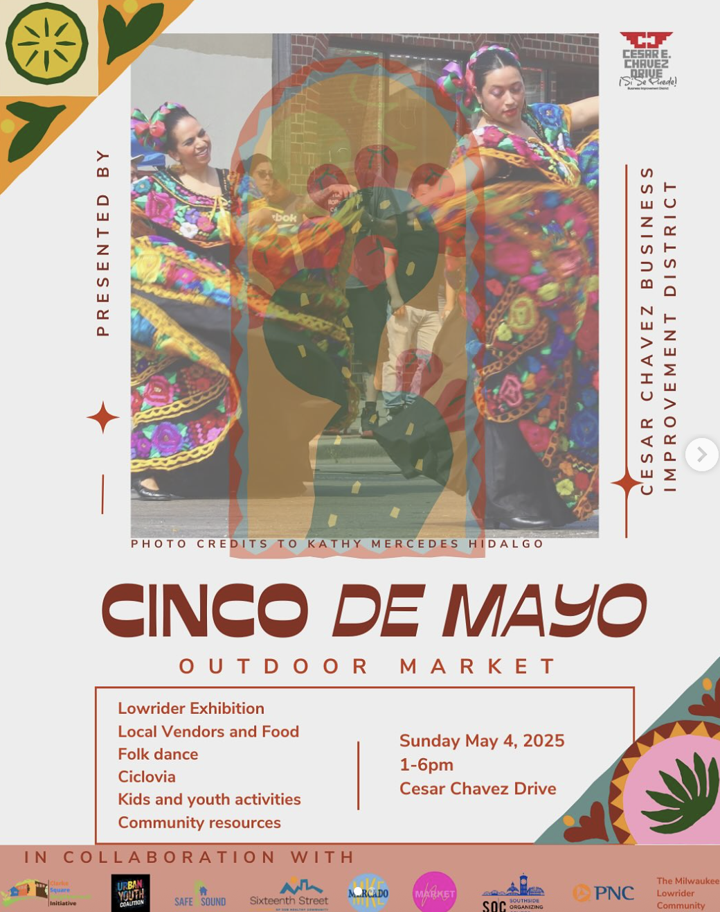 Cesar Chavez BID to hold Cinco de Mayo street festival and market
