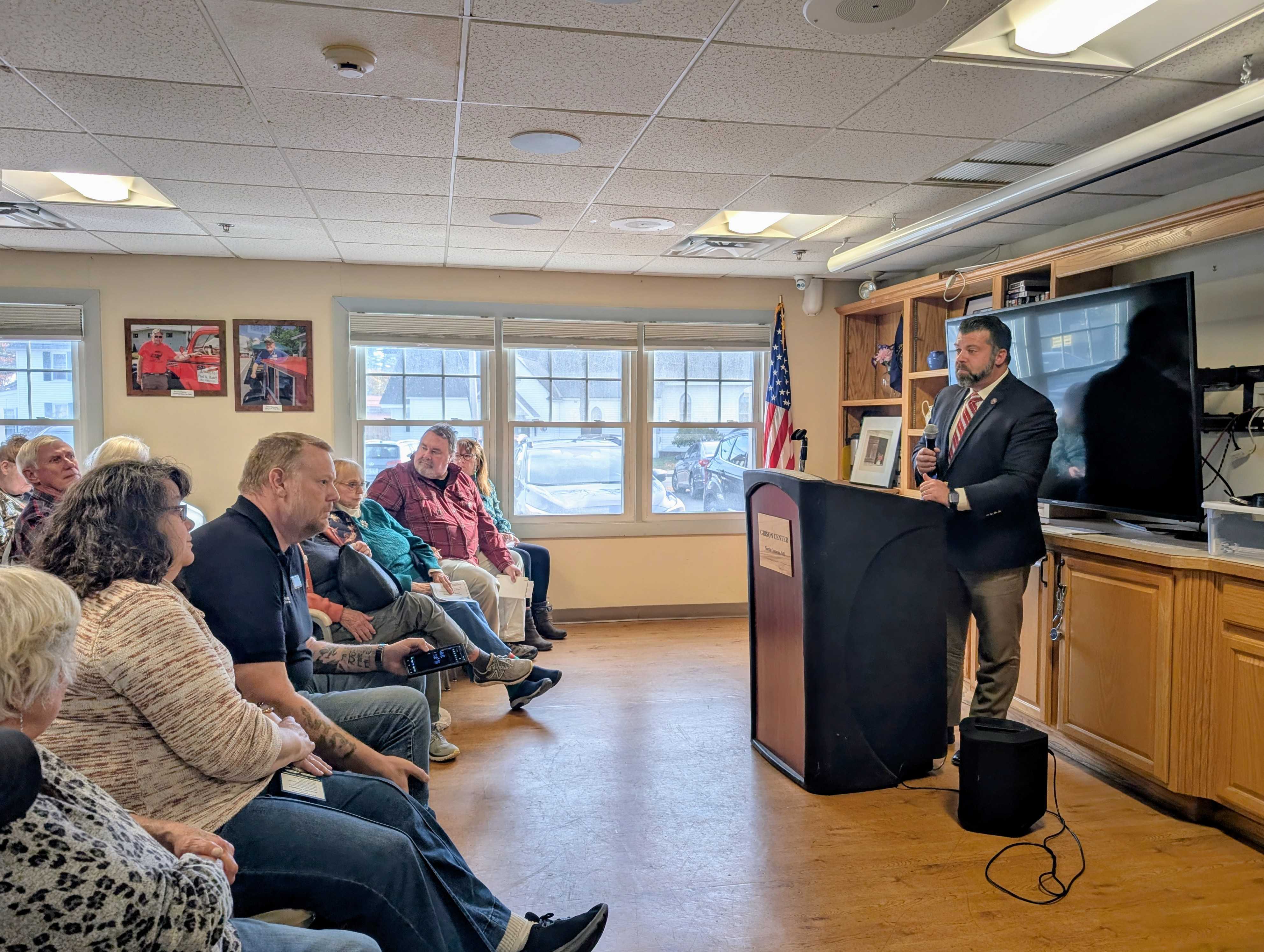 nhpr.org - Olivia Richardson - In North Conway, seniors and families share concerns about future of their health insurance