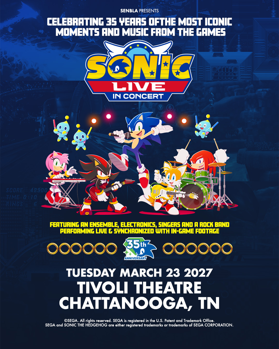 WUTC Giveaway: Sonic Live In Concert at The Tivoli Theatre