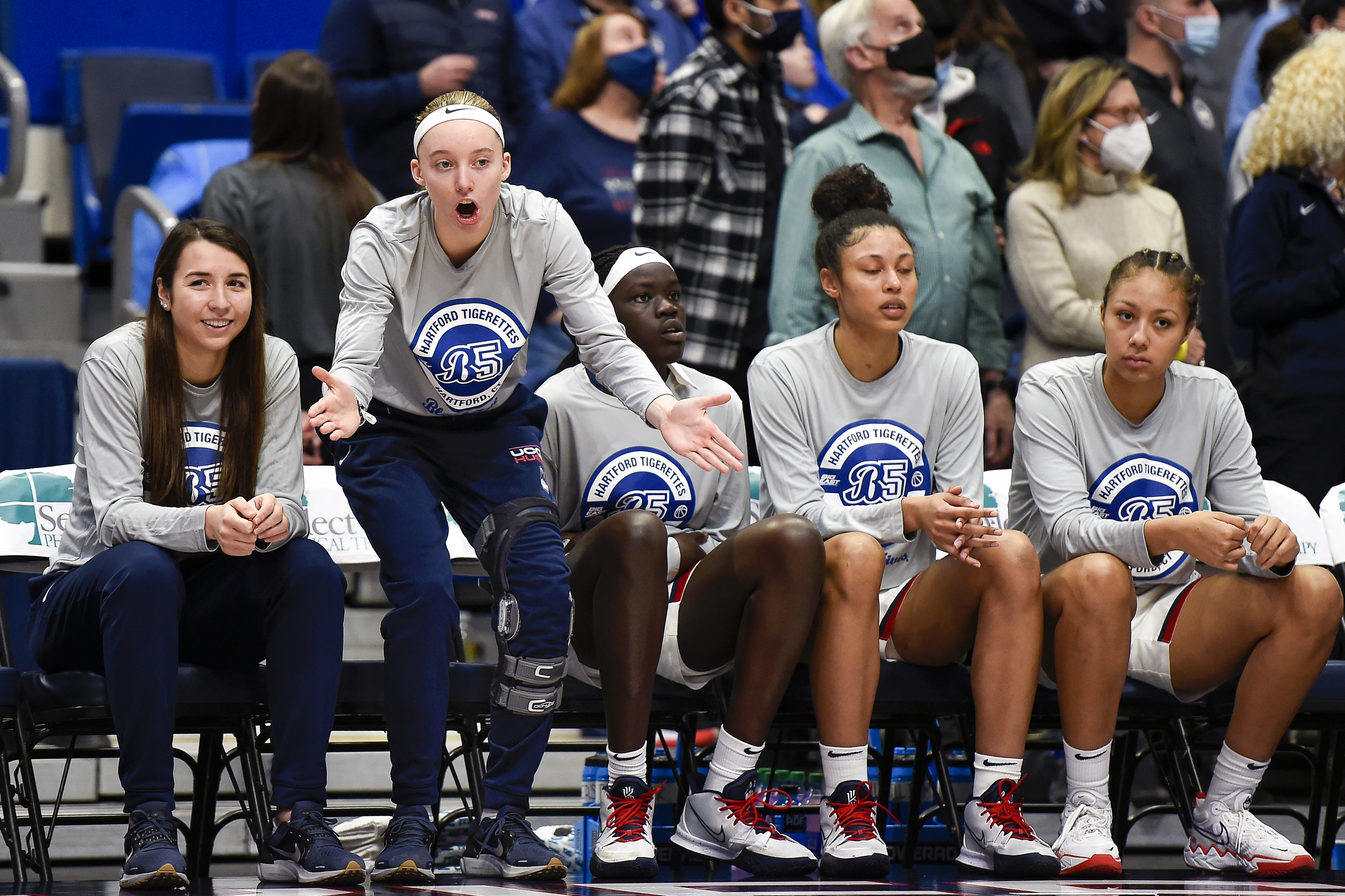 Injured Bueckers says she'll spend season as student coach | Connecticut Public