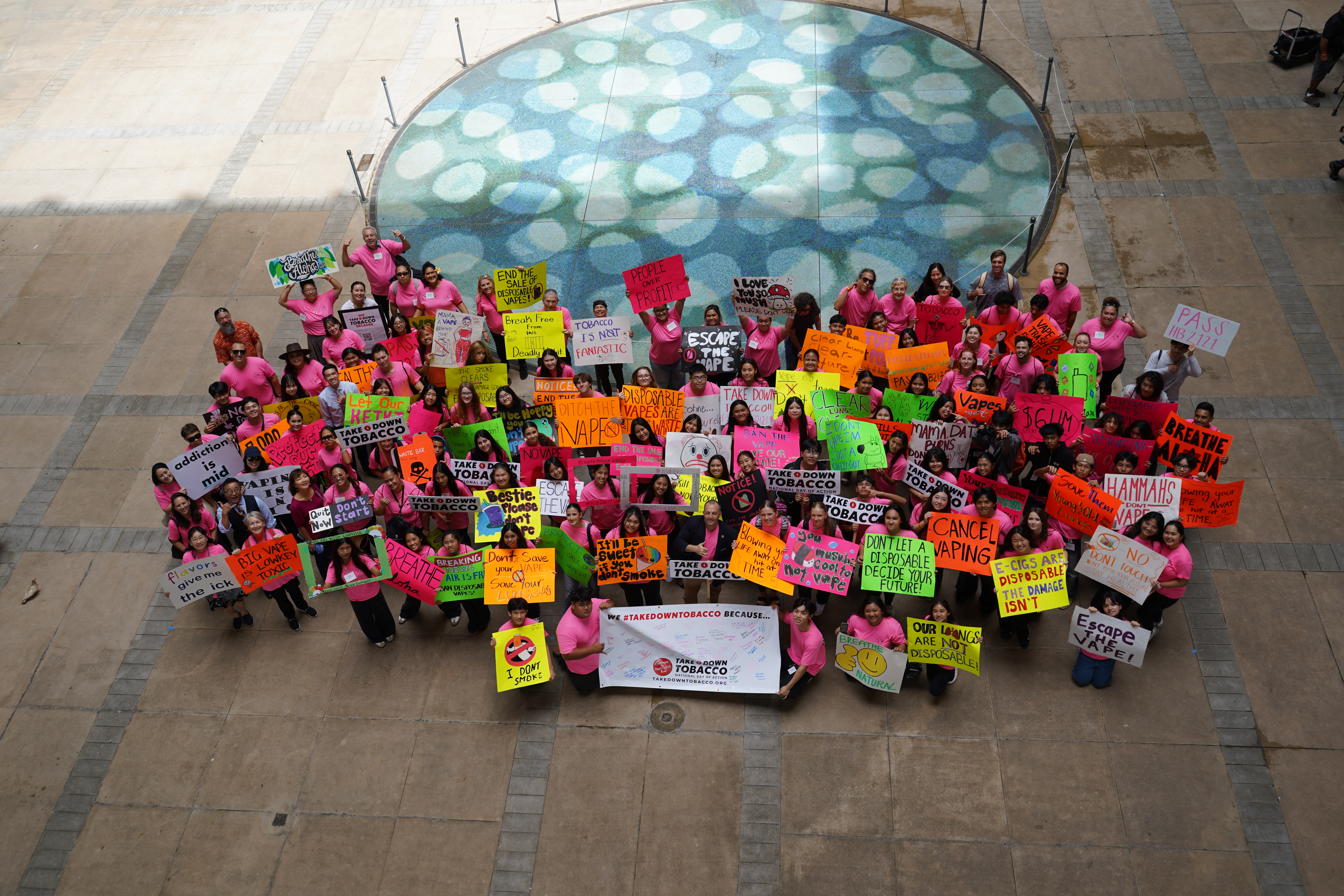 coalition for a tobacco free hawaii Youth advocates rally against companies Coalition for a Tobacco-Free Hawaii