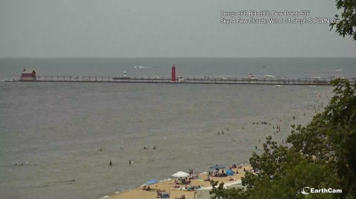 Flags that warn of conditions on Lake Michigan beaches are often wrong, says water safety group - Vimarsana News
