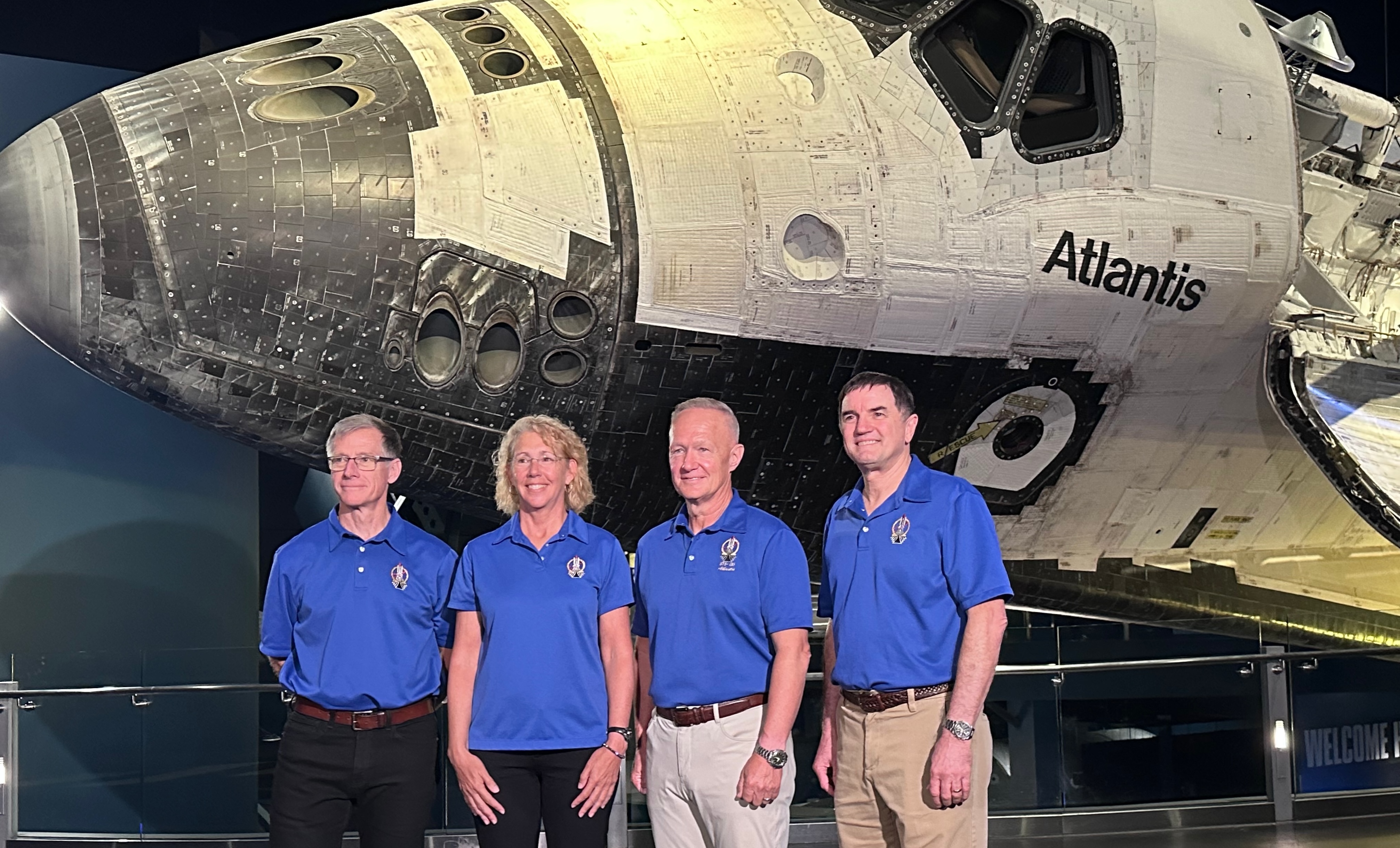 Final Space Shuttle crew reunites 15 years after mission