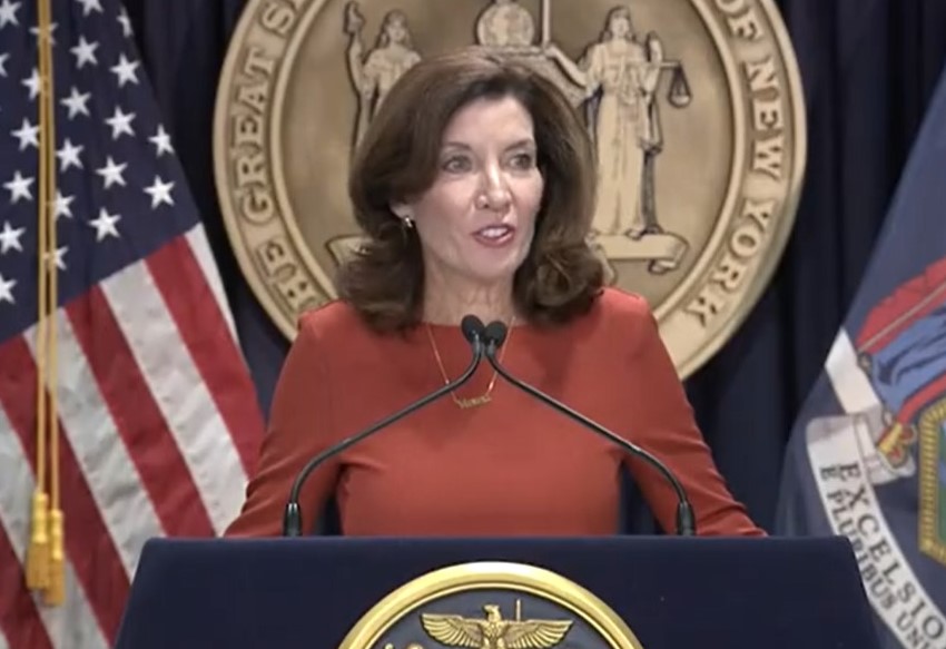 Signing voting rights expansion, Hochul, advocates contrast New York with nation - Vimarsana News