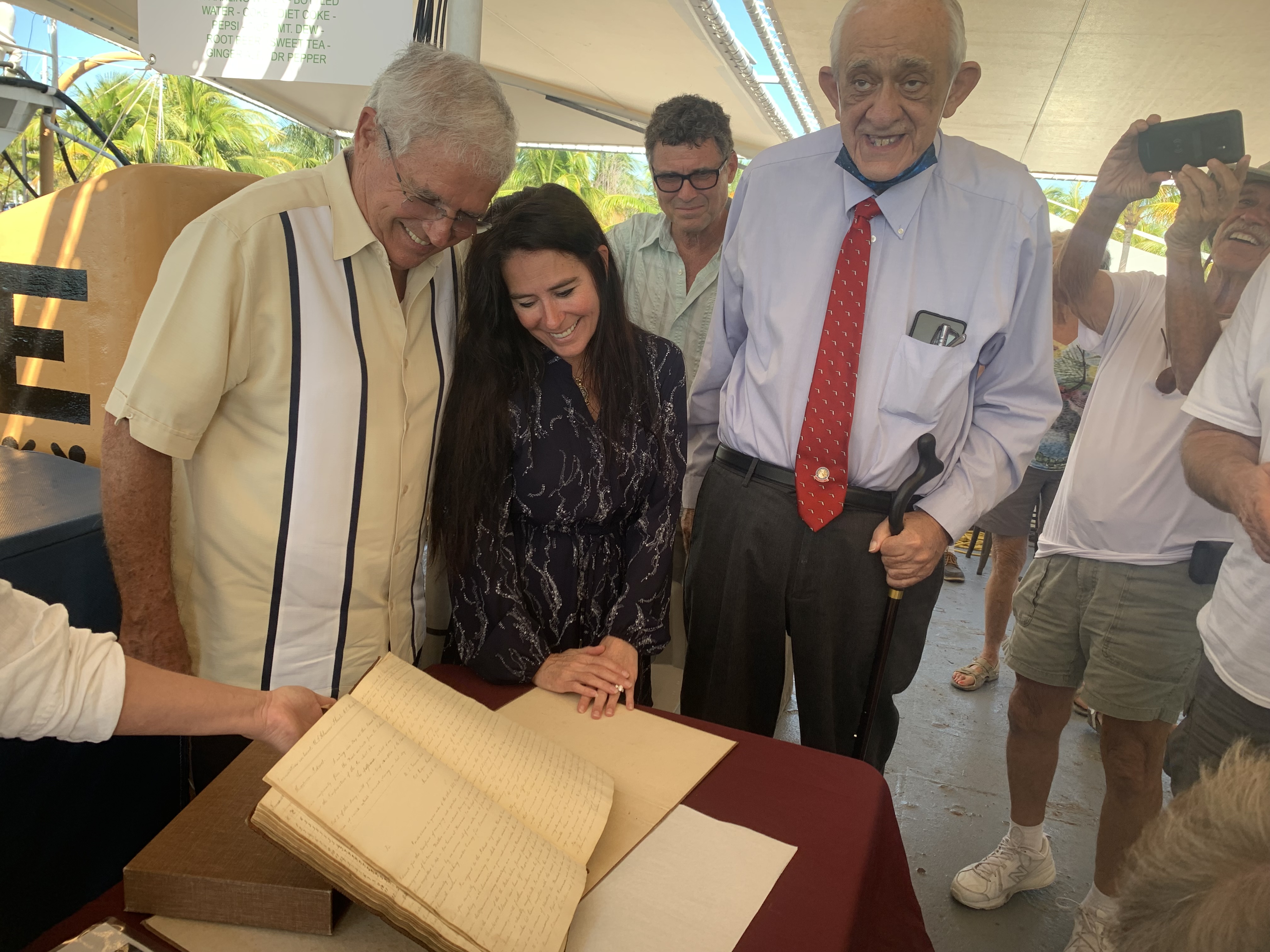 Logbook documenting first official U.S. visit to Key West returns to the island after 200 years - Vimarsana News