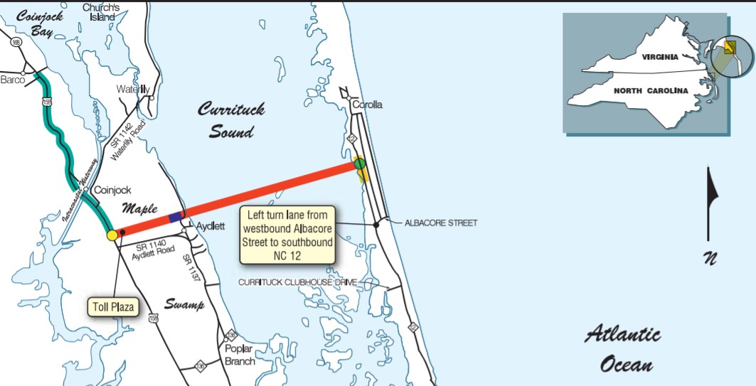 Outer Banks officials urge court to OK Mid-Currituck Bridge project | WFAE  90.7 - Charlotte's NPR News Source