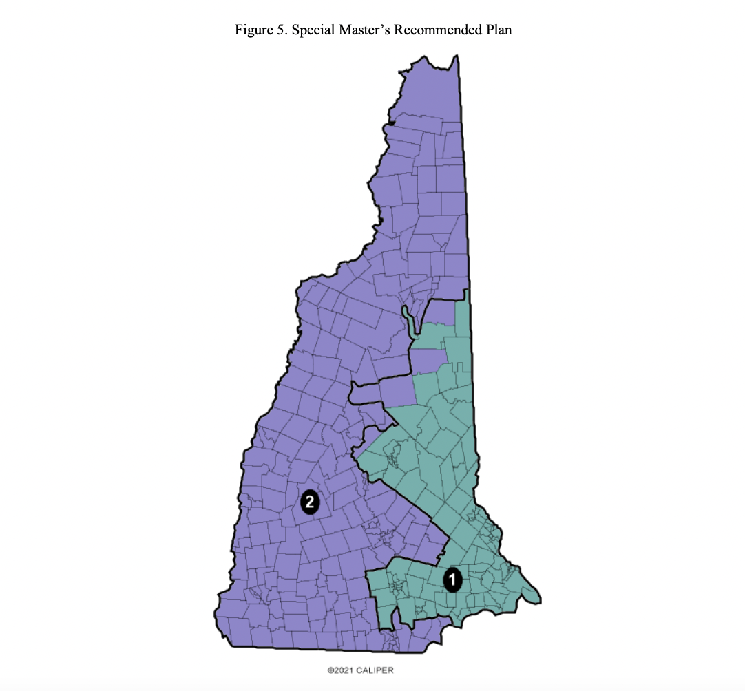 N.H. Supreme Court releases new congressional map | New Hampshire Public  Radio