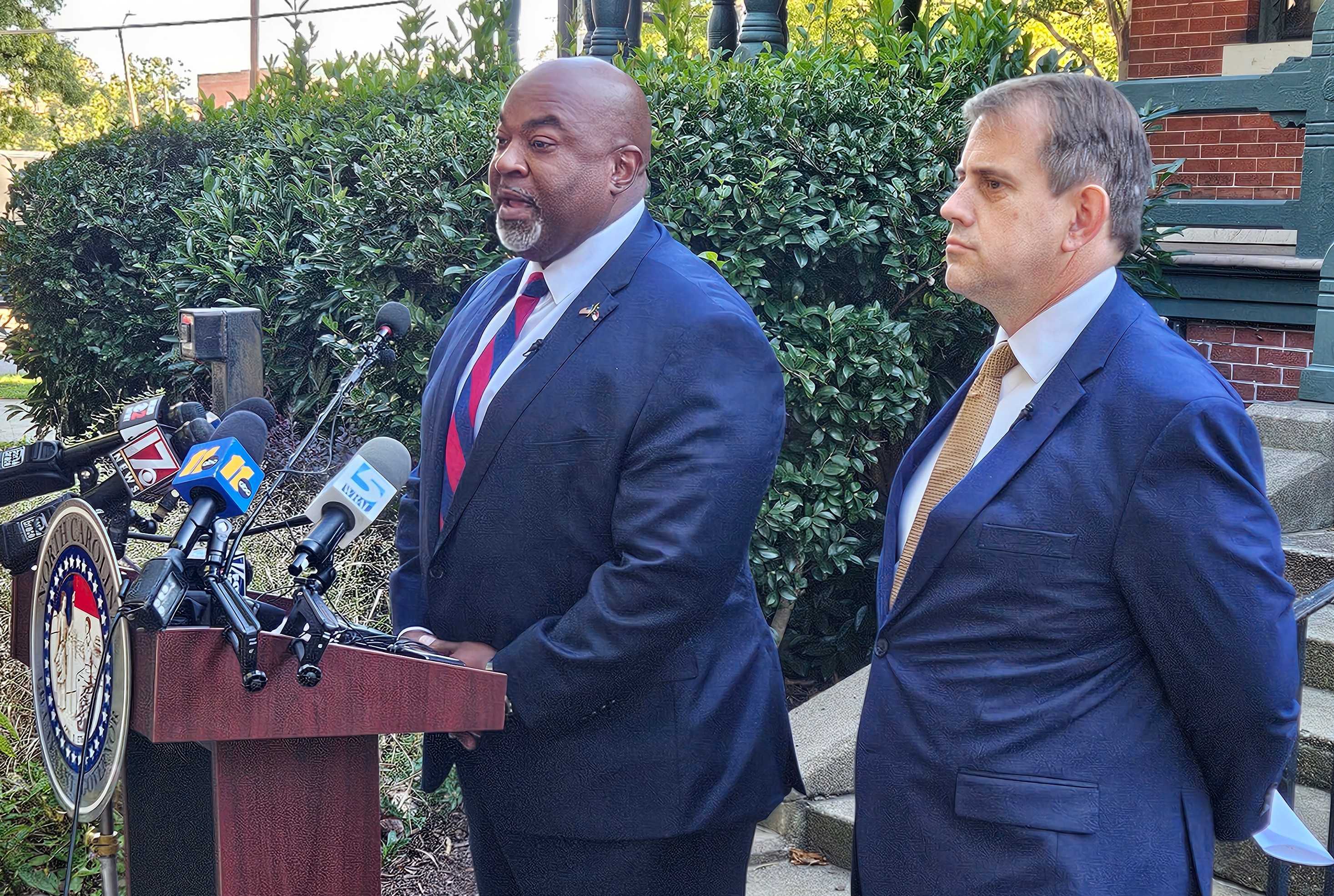2024 NC Gov. race: Mark Robinson sues CNN, porn store employee | WUNC