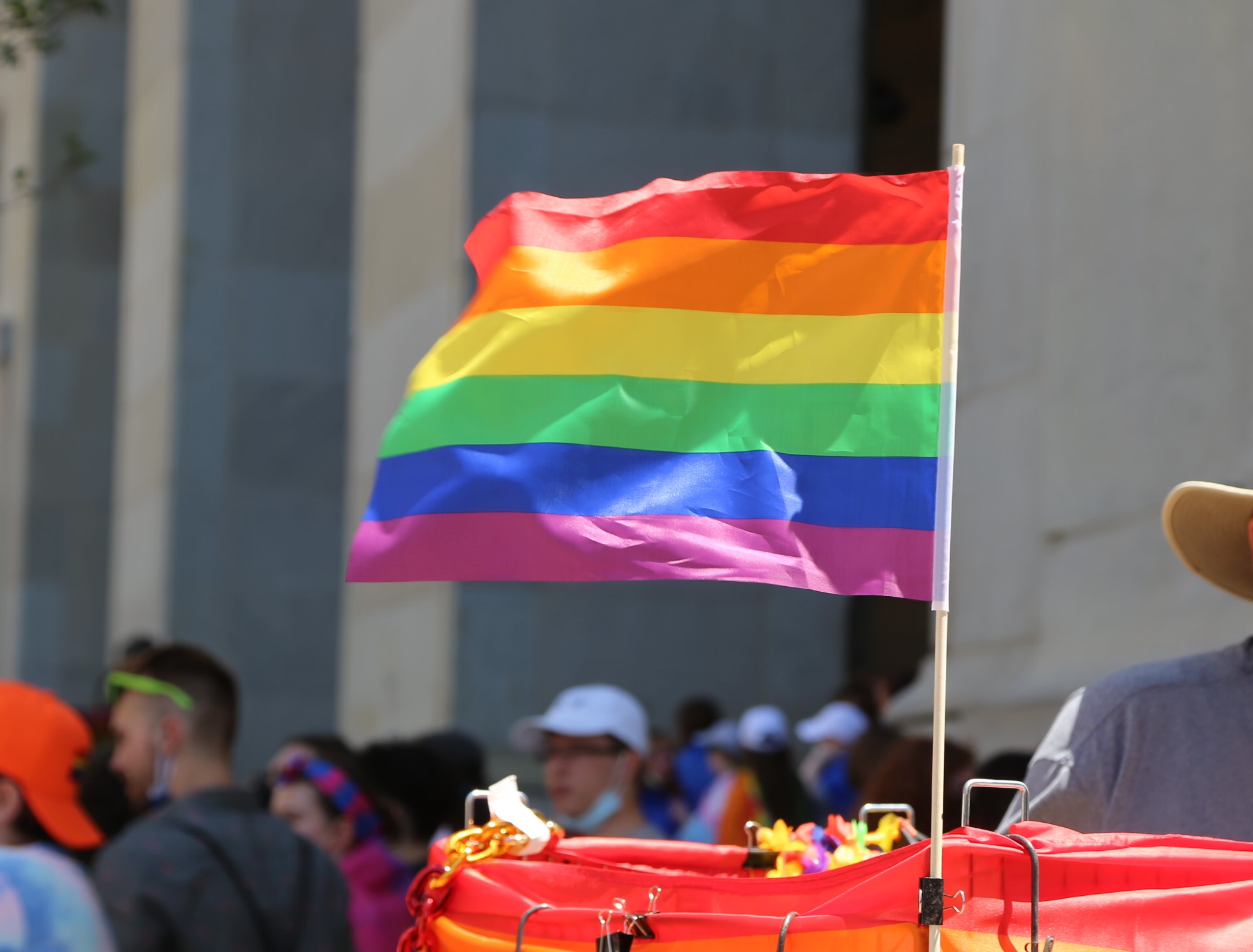 Colorful pride parade in Indy 2025