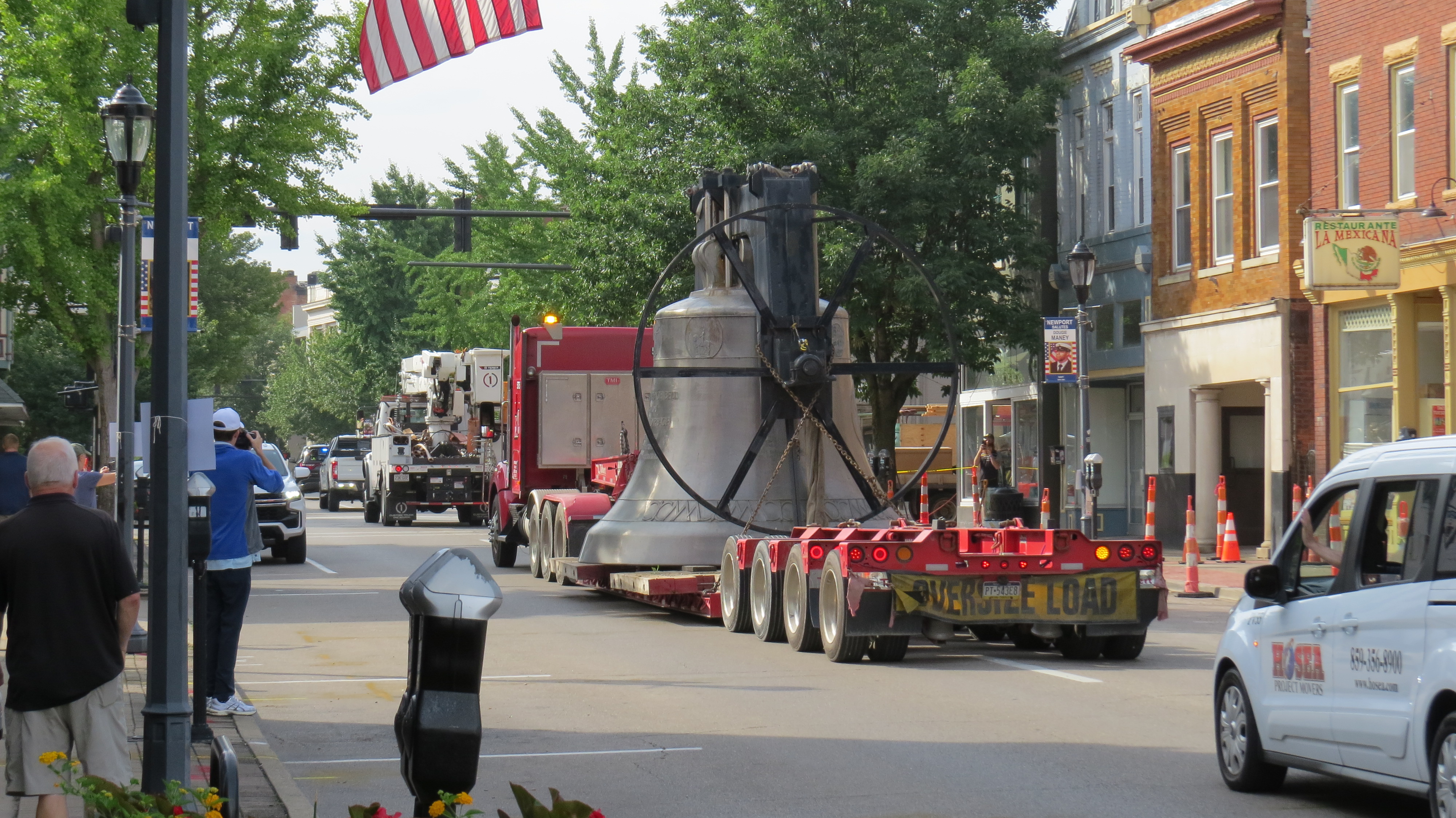 Newport's World Peace Bell to its temporary new home | WVXU