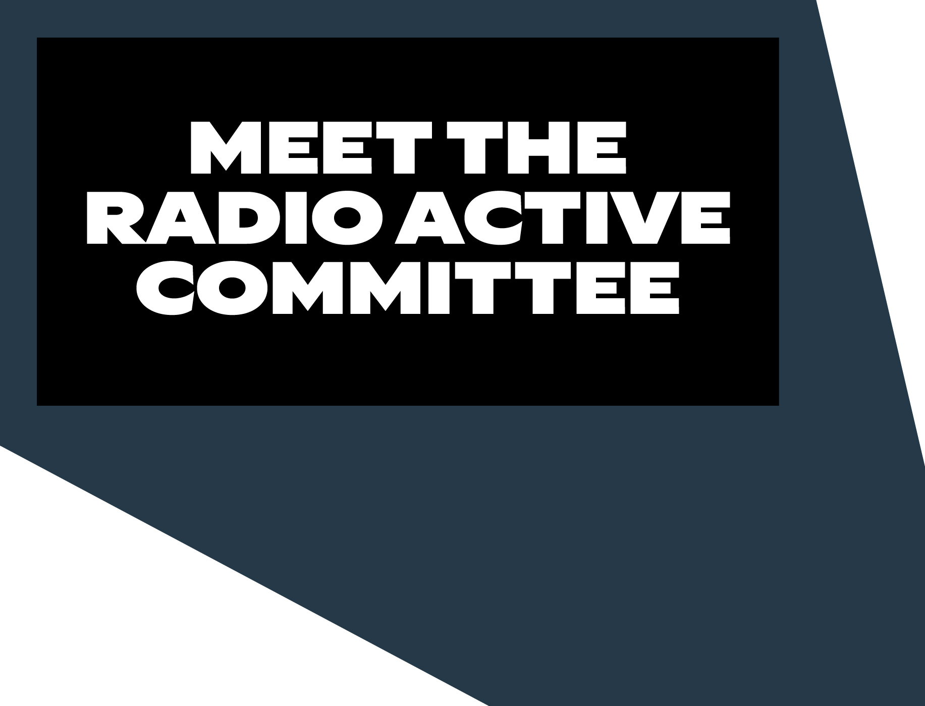 RadioActive Committee button