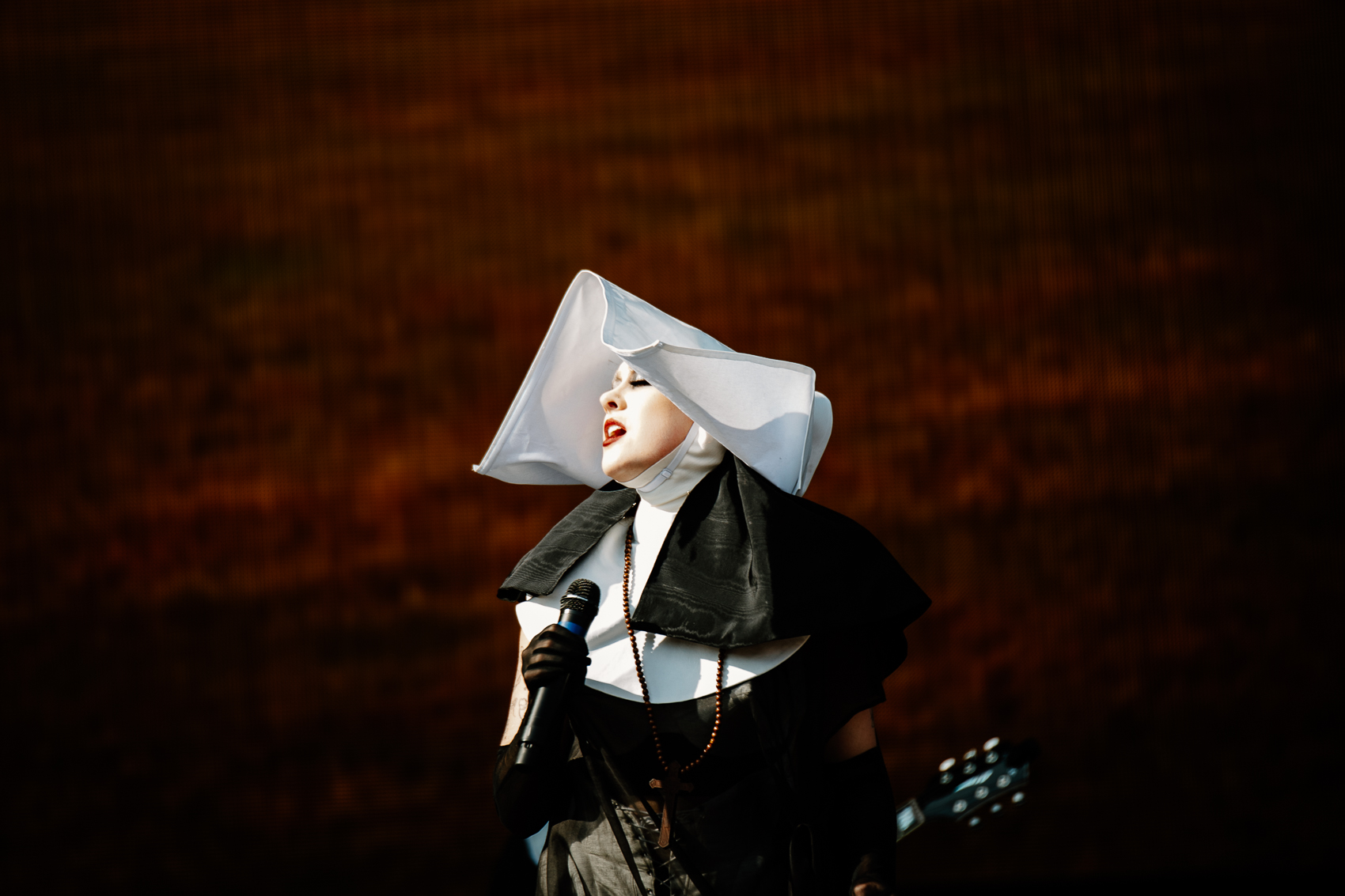 brown nun dress Mother Superior Costume main image 1