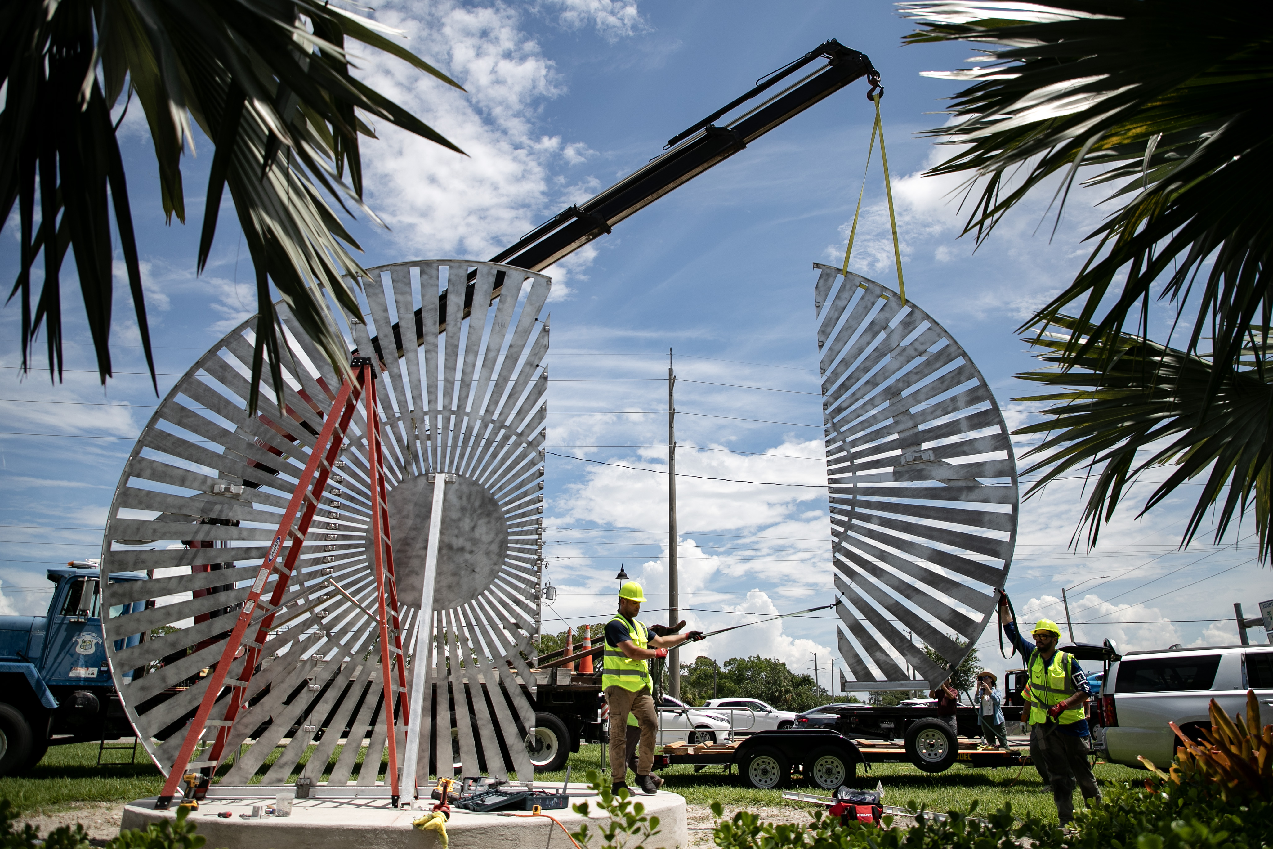 Journey of Hope' sculpture installation begins in Fort Myers