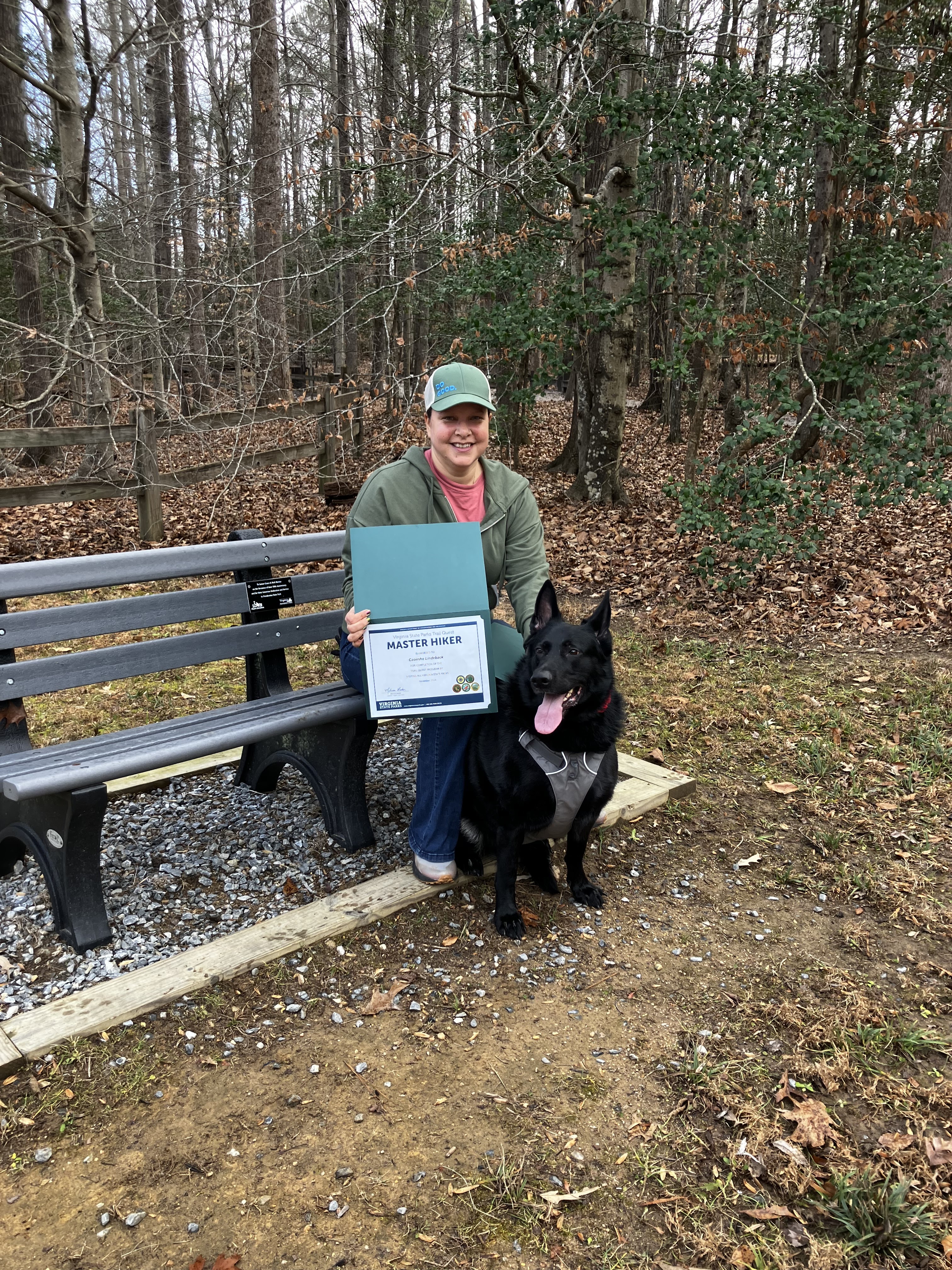 Richmonder tackles False Cape to help her dog become a Master Hiker