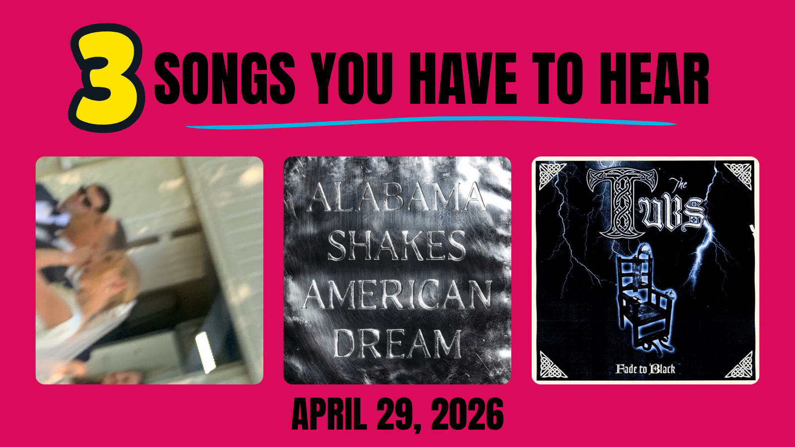 3 Songs You Have To Hear: April 29, 2026 | WYSO