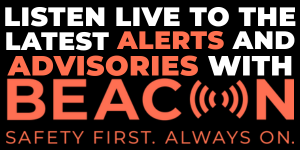 Listen Live to the Latest Alerts and Advisories with BEACON.