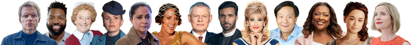 Characters and personalities from PBS and WHRO shows