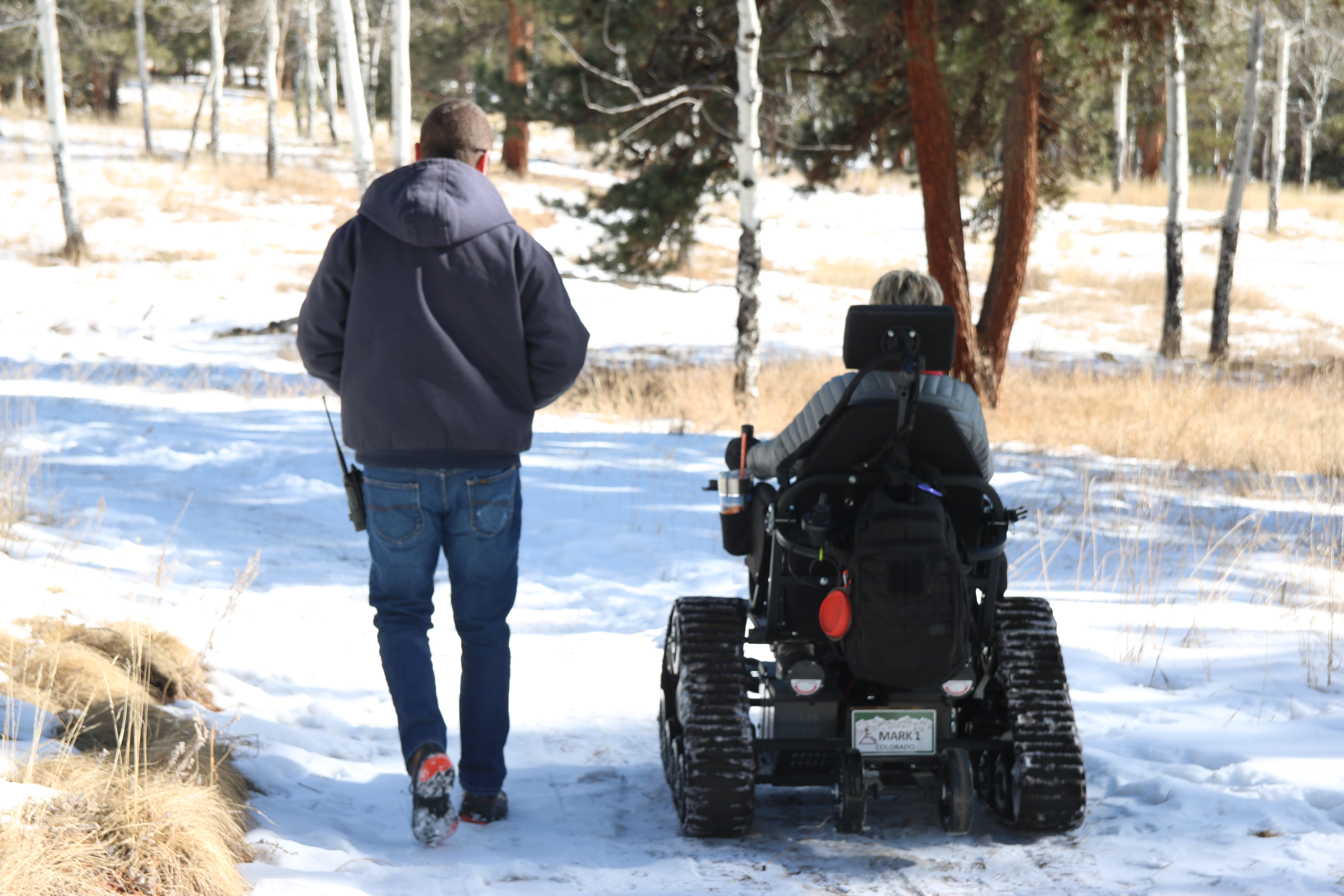 A Colorado state park's 'mini tanks' get people with disabilities back on the trail - Vimarsana News