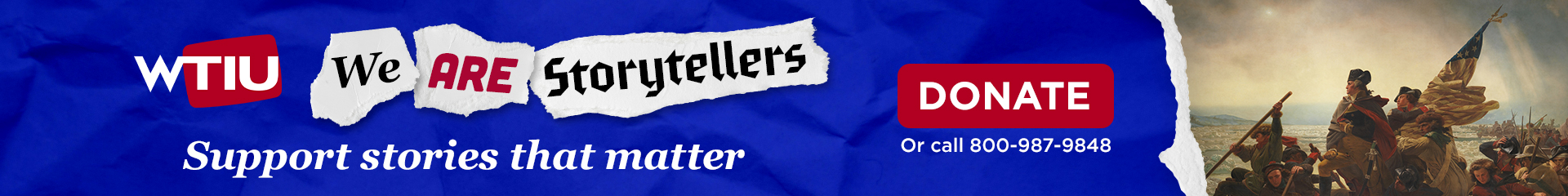 WTIU - We Are Storytellers – Support stories that matter. Donate online or call 800-987-9848