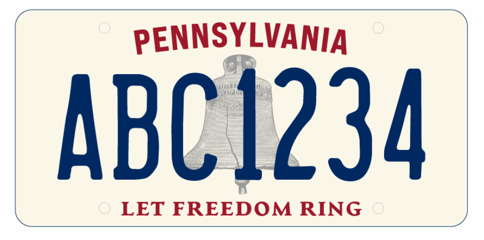 PennDOT unveils new license plate and highway welcome signs ahead